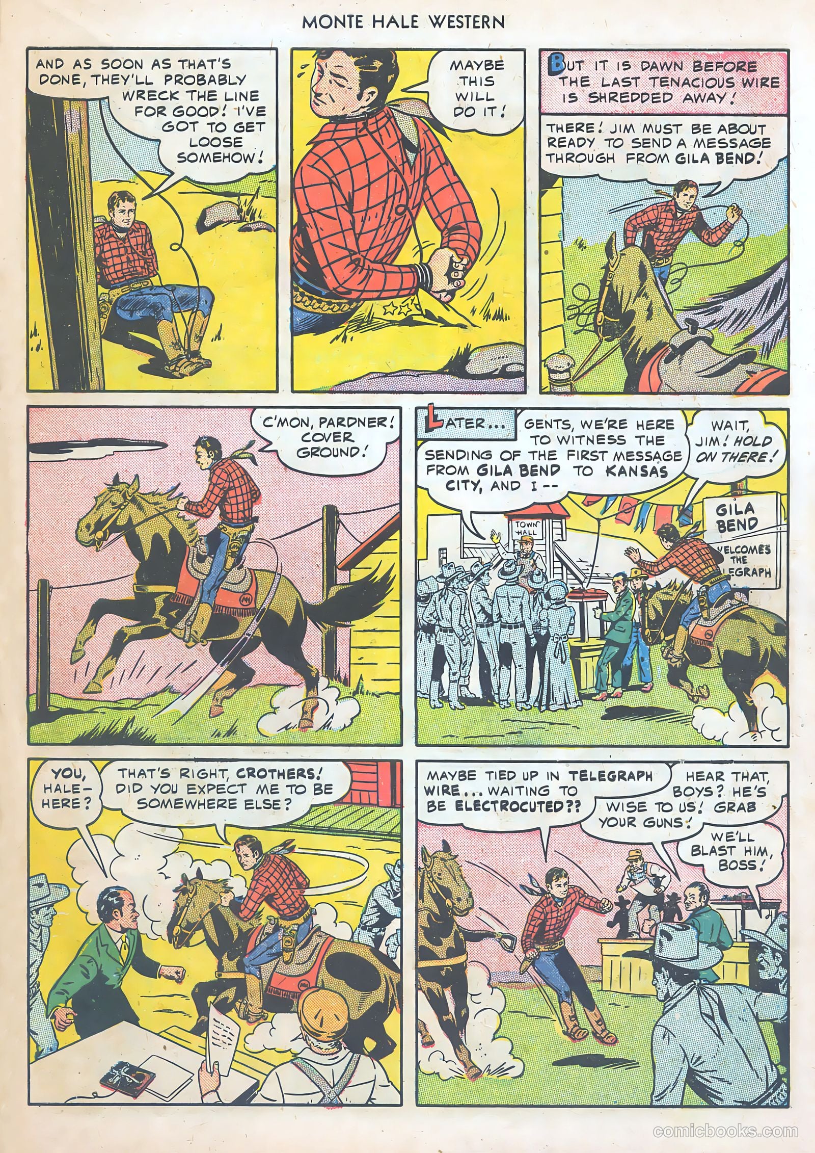 Monte Hale Western #47 — page 31 of 52