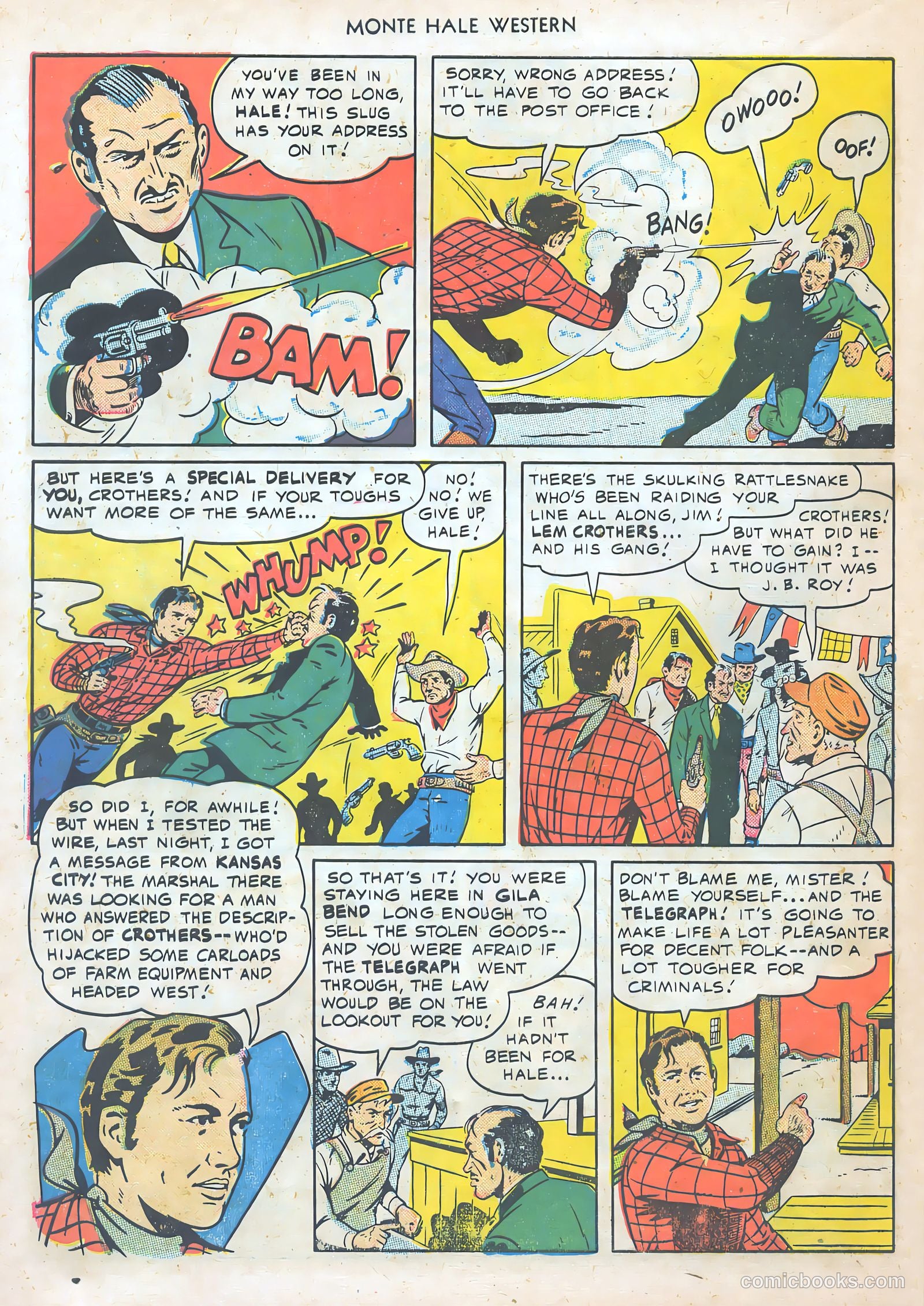 Monte Hale Western #47 — page 32 of 52