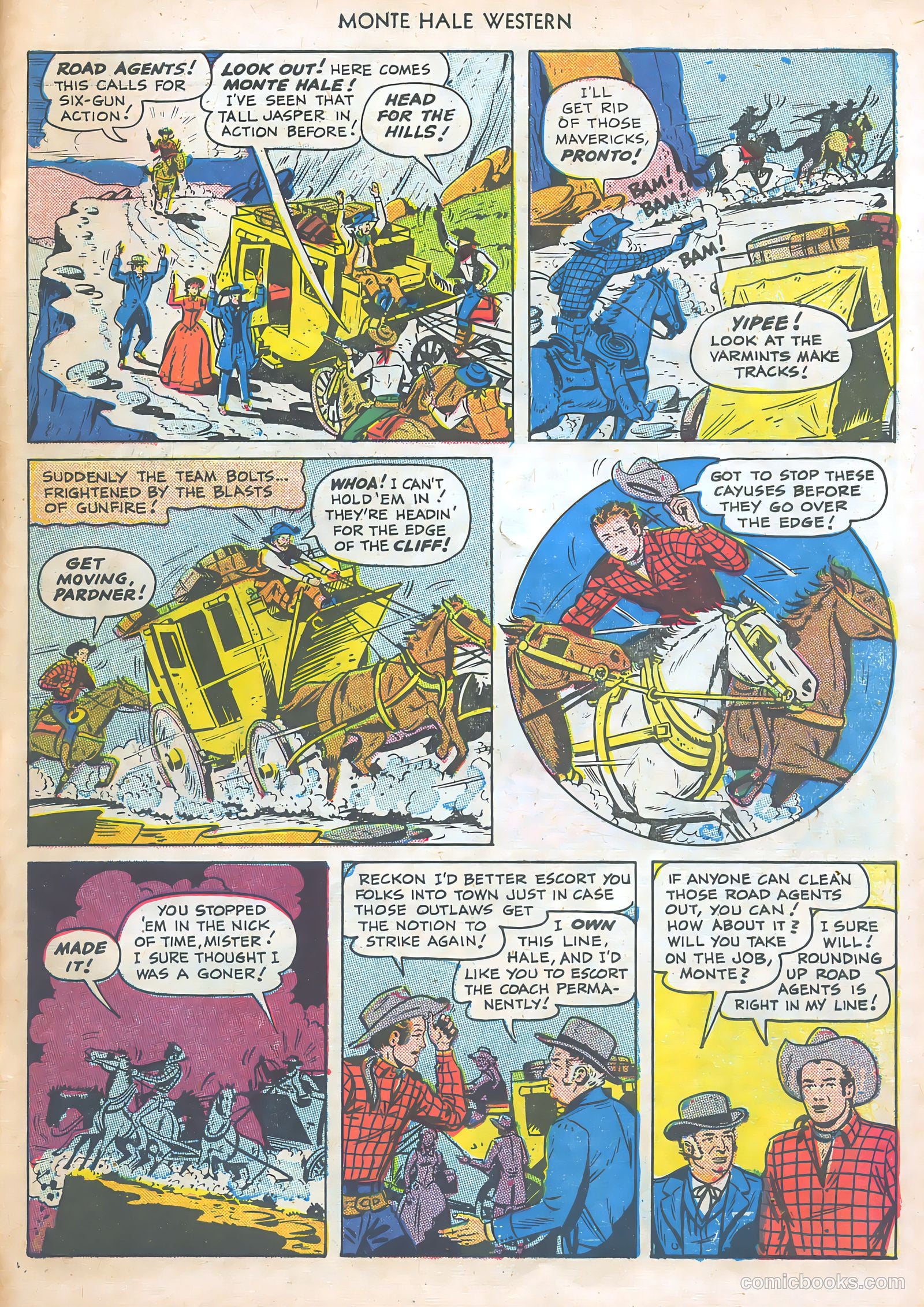 Monte Hale Western #47 — page 43 of 52