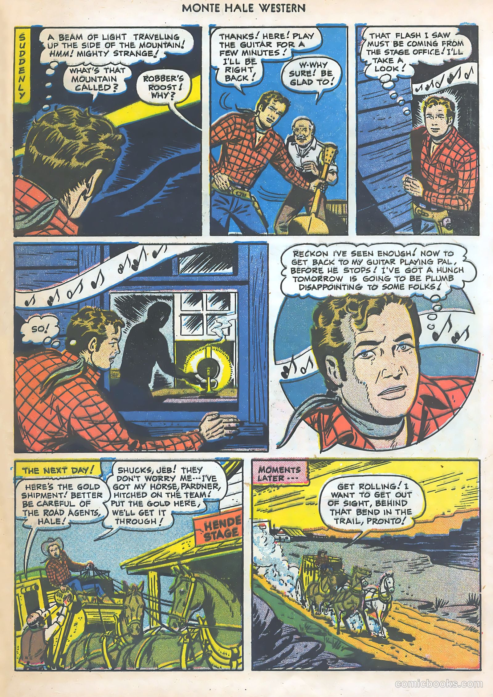 Monte Hale Western #47 — page 45 of 52