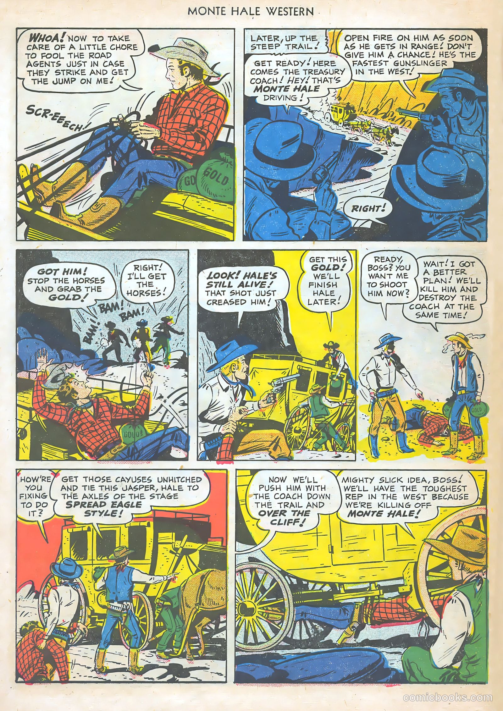 Monte Hale Western #47 — page 46 of 52