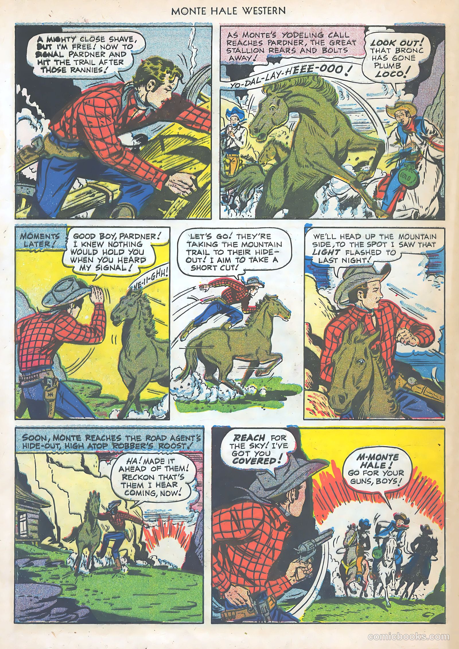 Monte Hale Western #47 — page 48 of 52