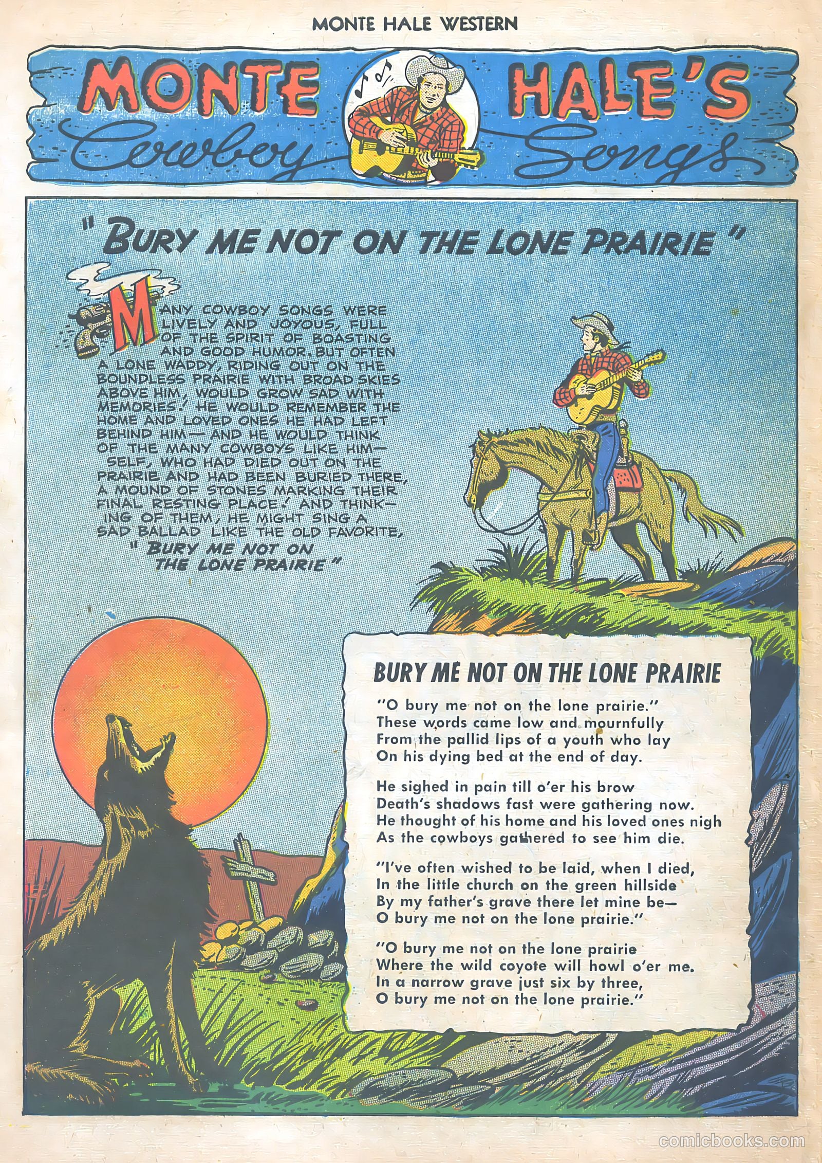 Monte Hale Western #47 — page 50 of 52