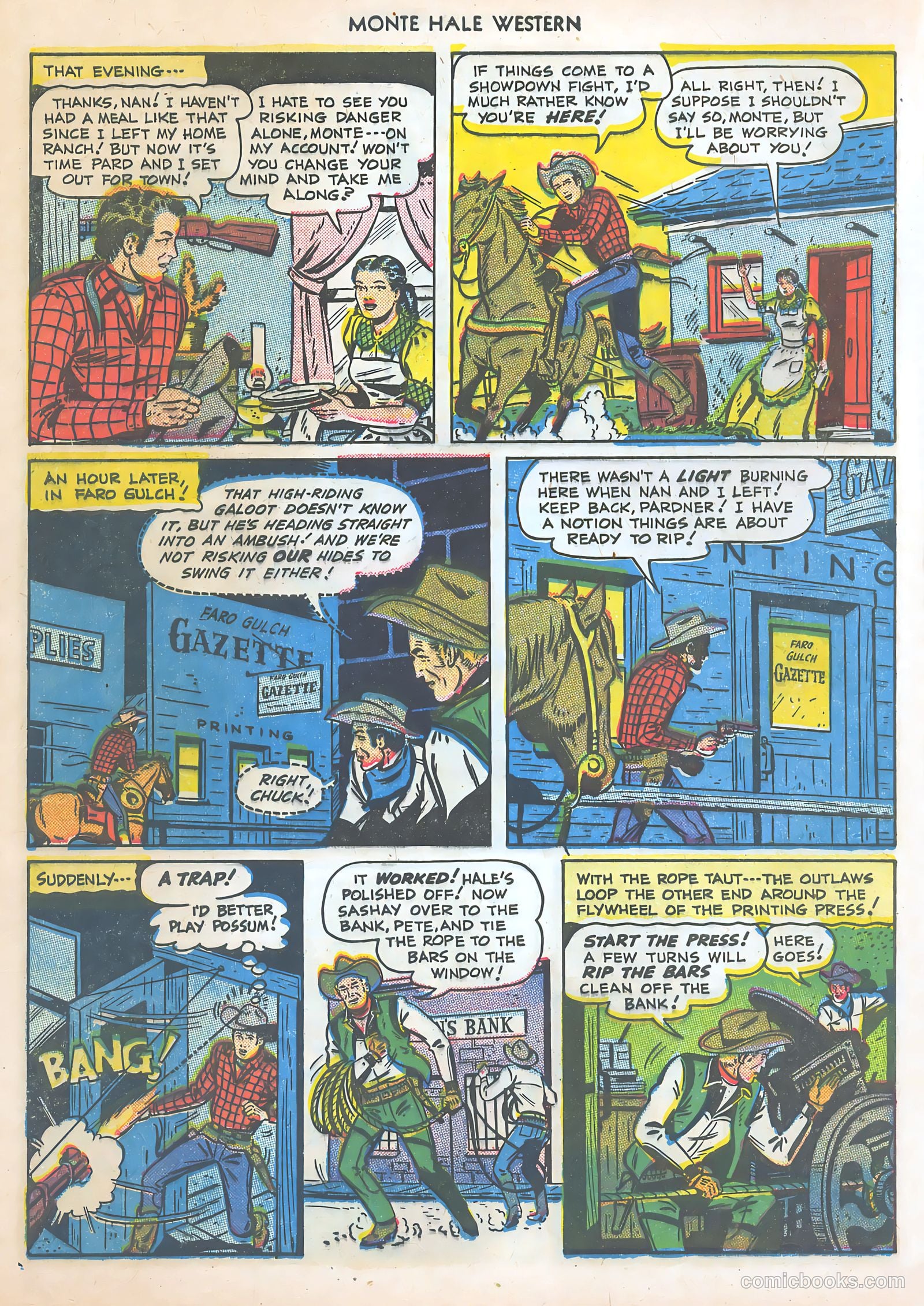 Monte Hale Western #48 — page 8 of 52
