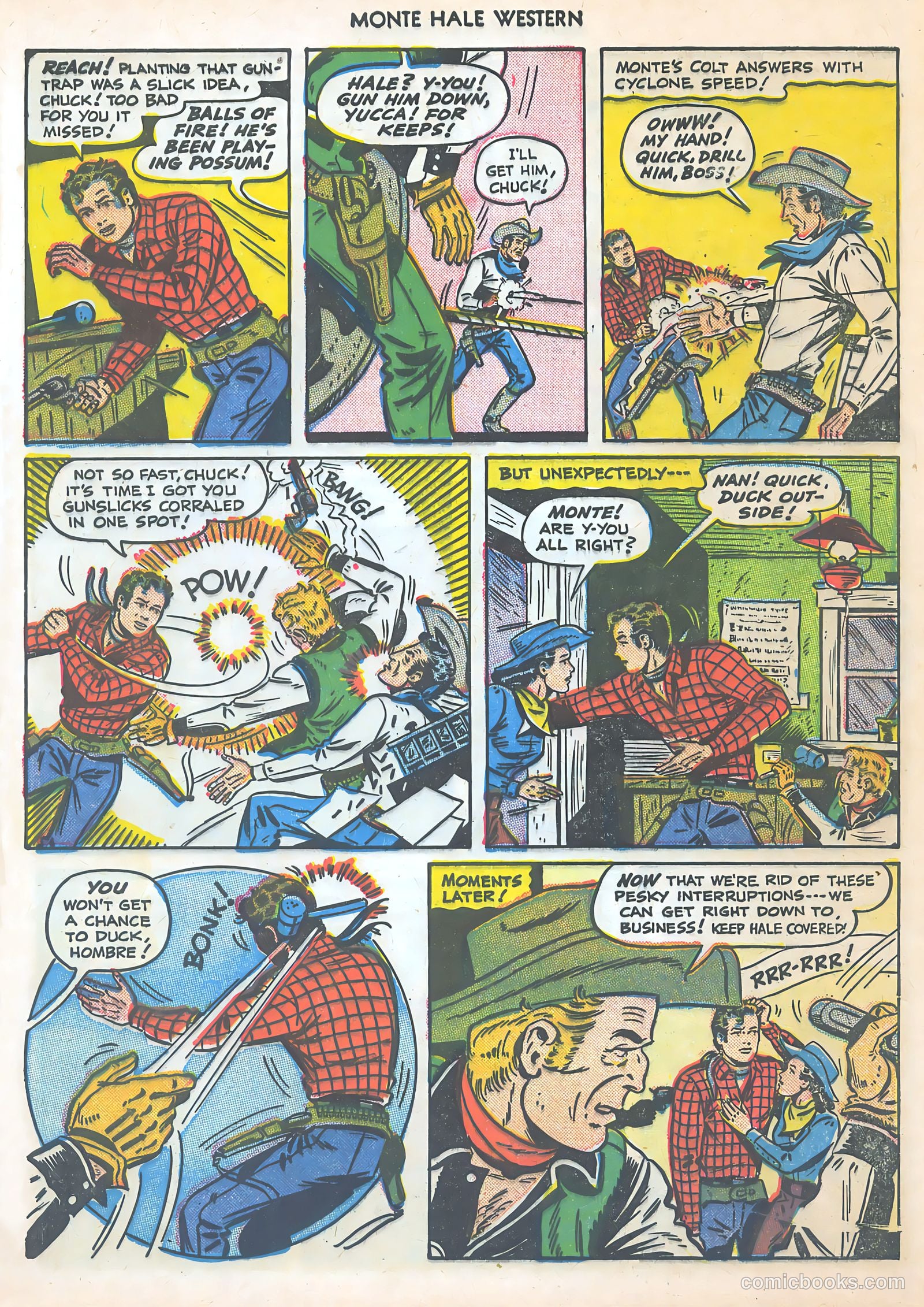 Monte Hale Western #48 — page 9 of 52