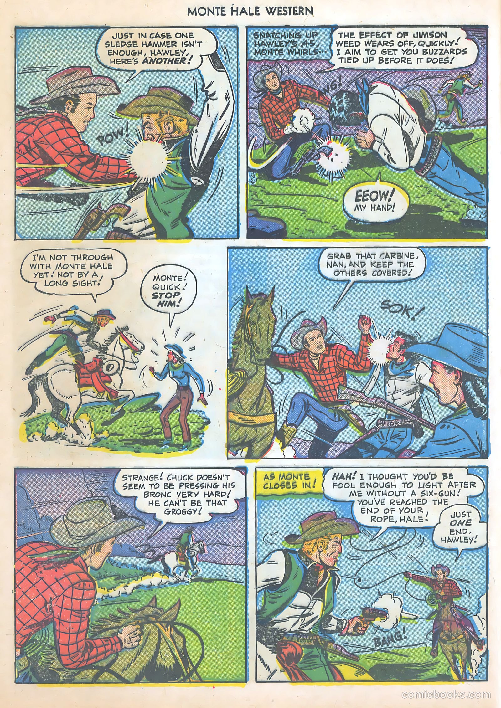 Monte Hale Western #48 — page 12 of 52