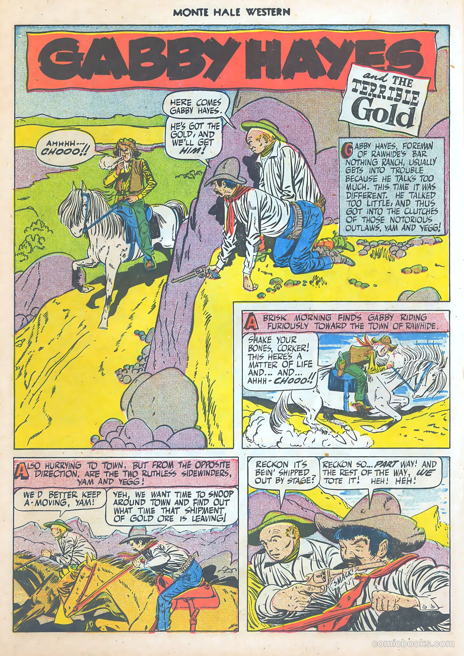 Monte Hale Western #48 — page 14 of 52