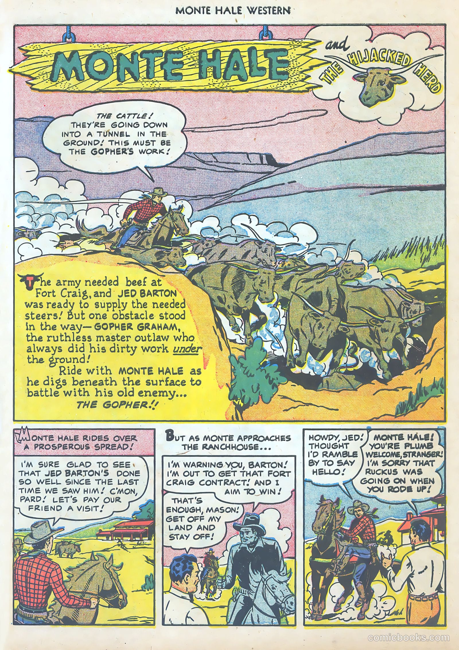 Monte Hale Western #48 — page 19 of 52