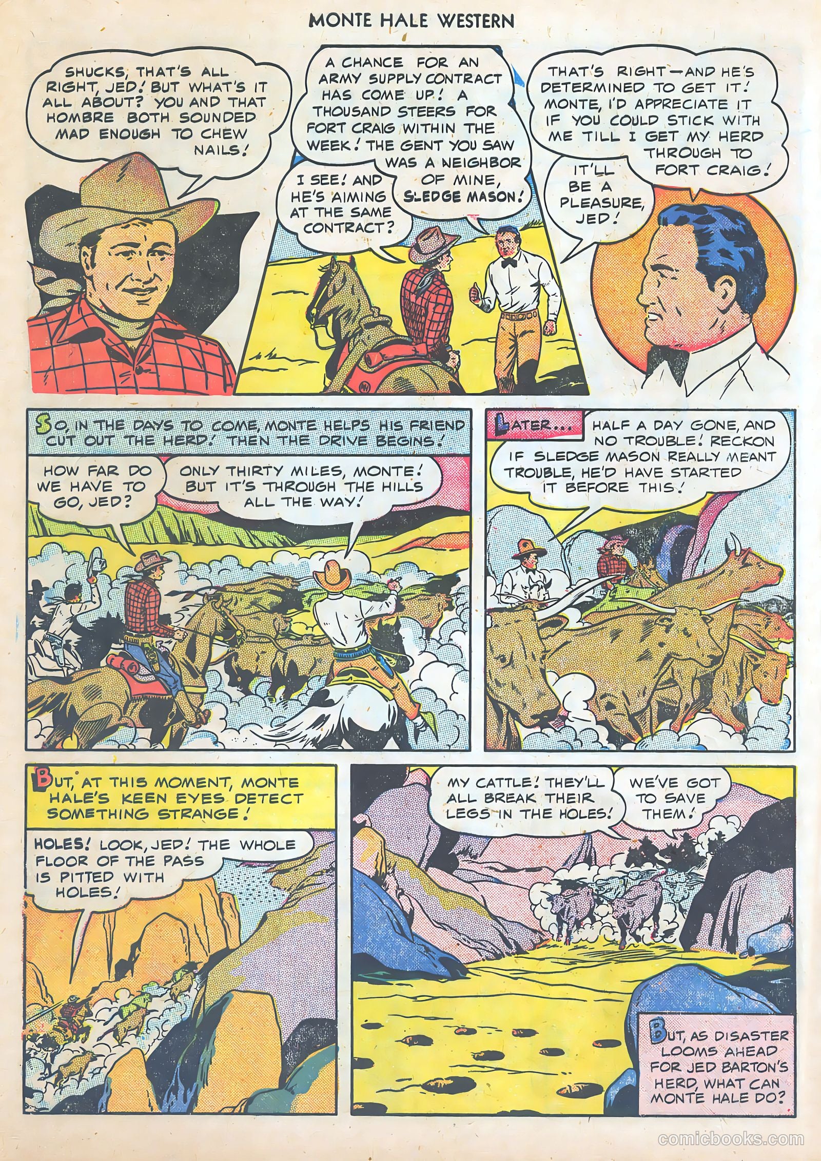 Monte Hale Western #48 — page 20 of 52