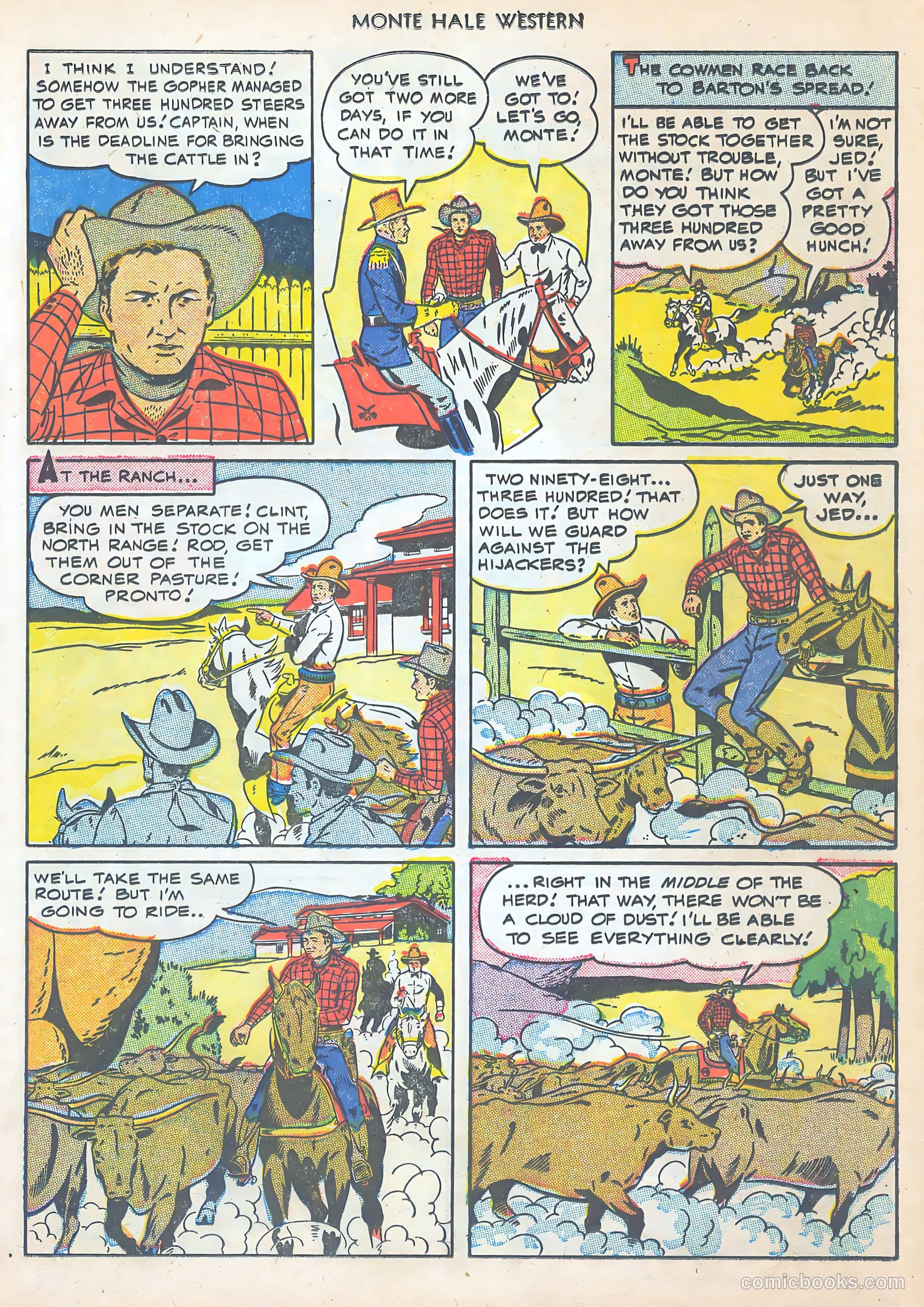 Monte Hale Western #48 — page 23 of 52