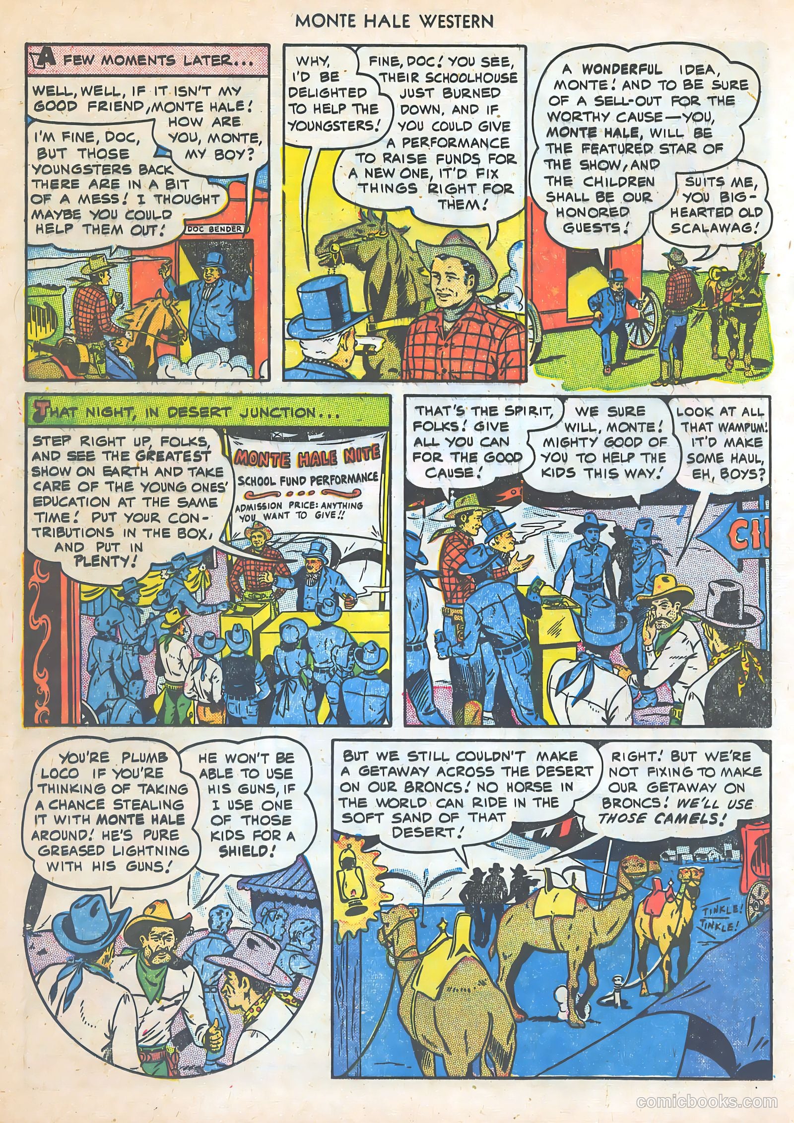 Monte Hale Western #48 — page 28 of 52
