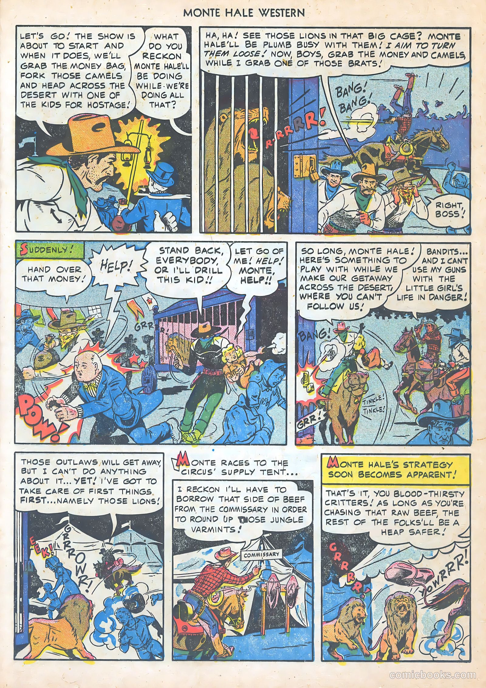 Monte Hale Western #48 — page 29 of 52