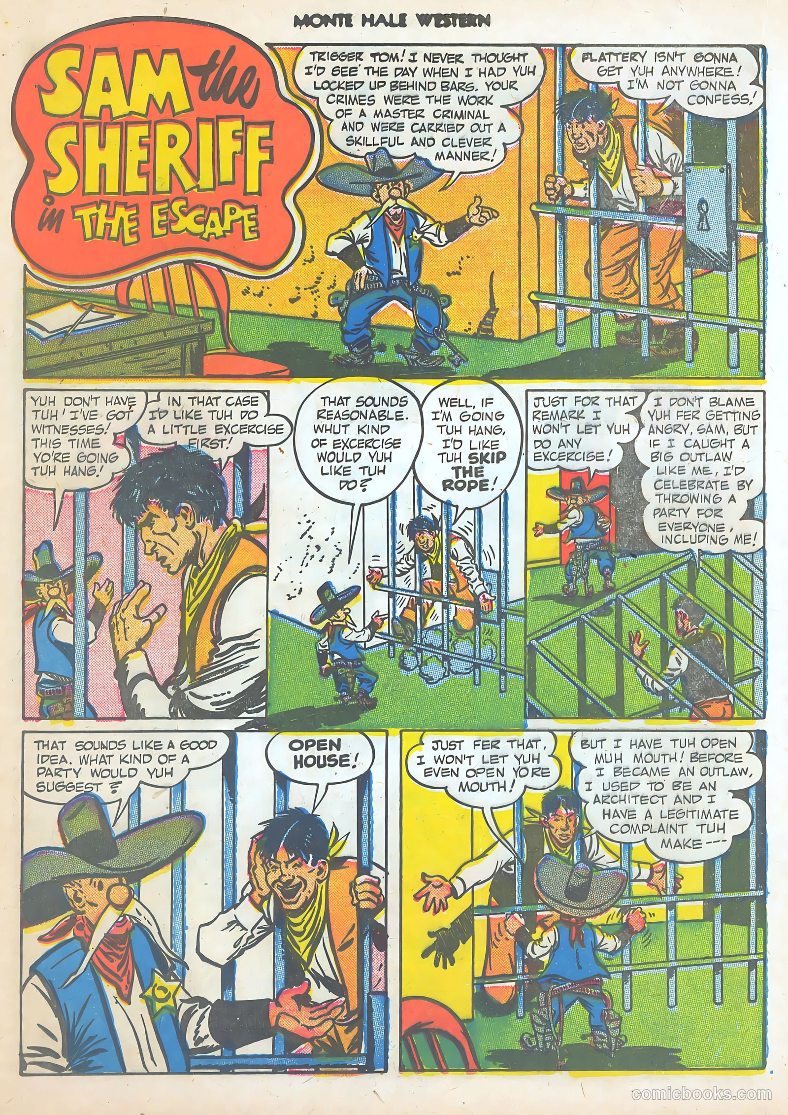 Monte Hale Western #48 — page 36 of 52