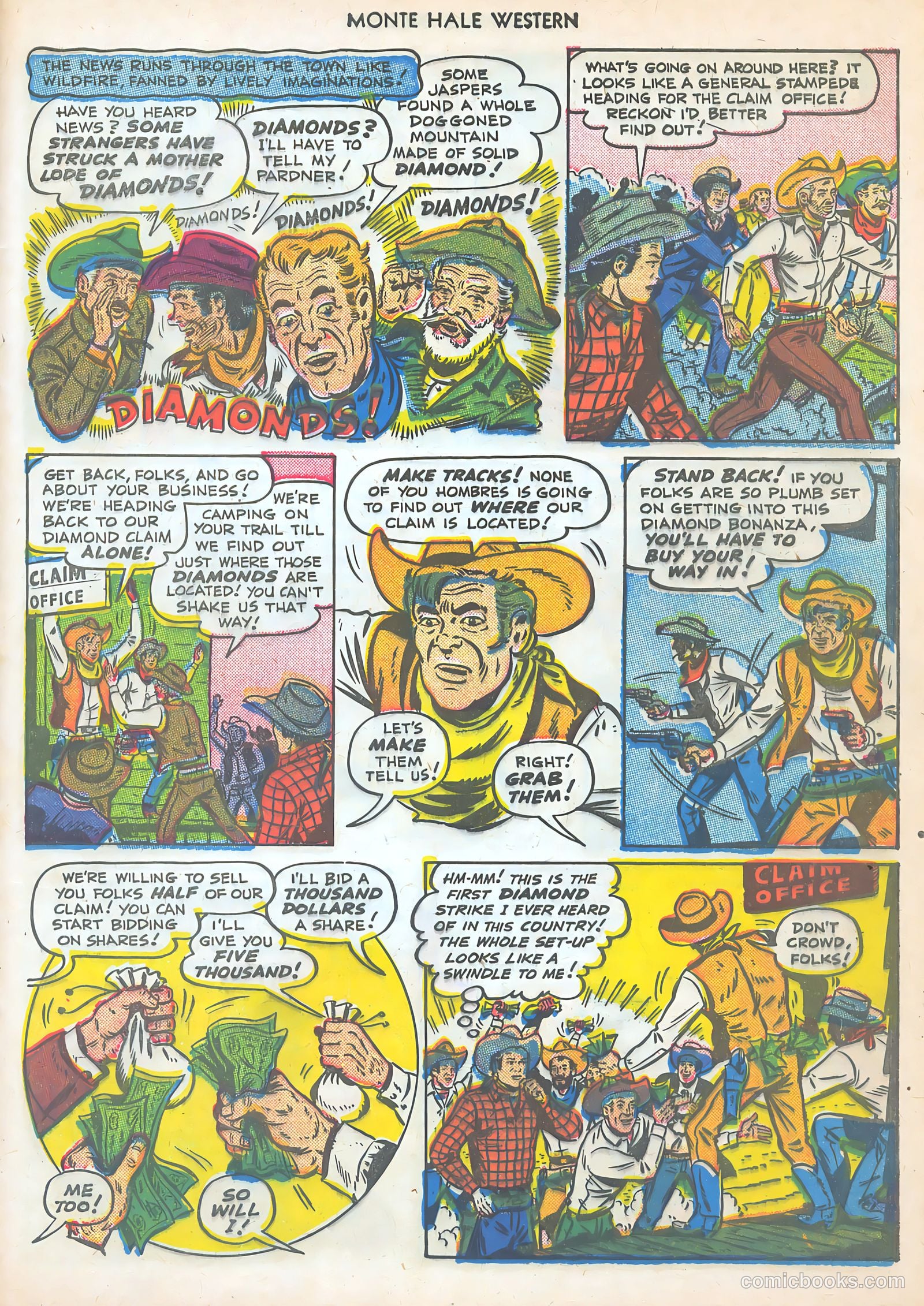 Monte Hale Western #48 — page 45 of 52