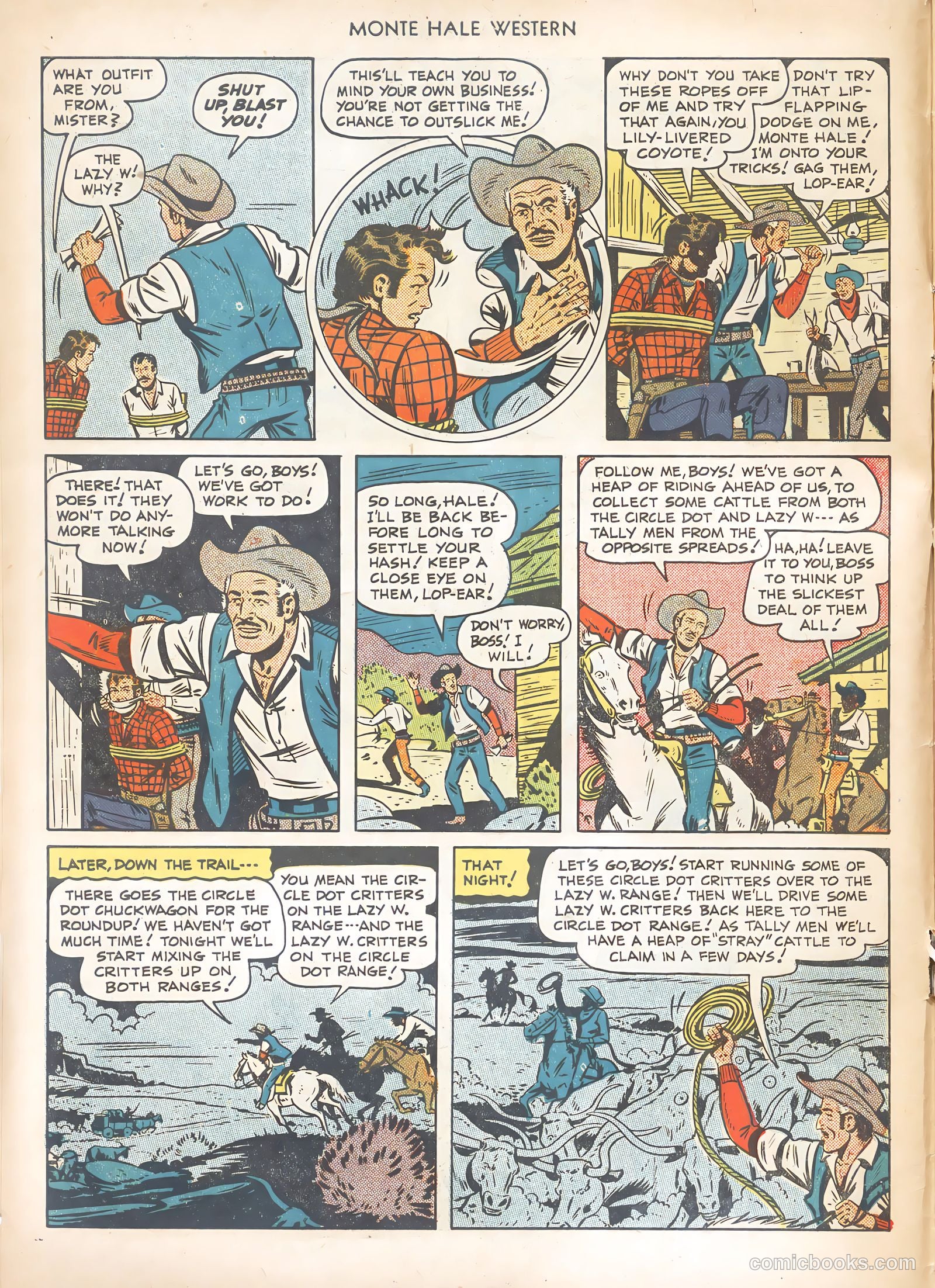Monte Hale Western #49 — page 6 of 36