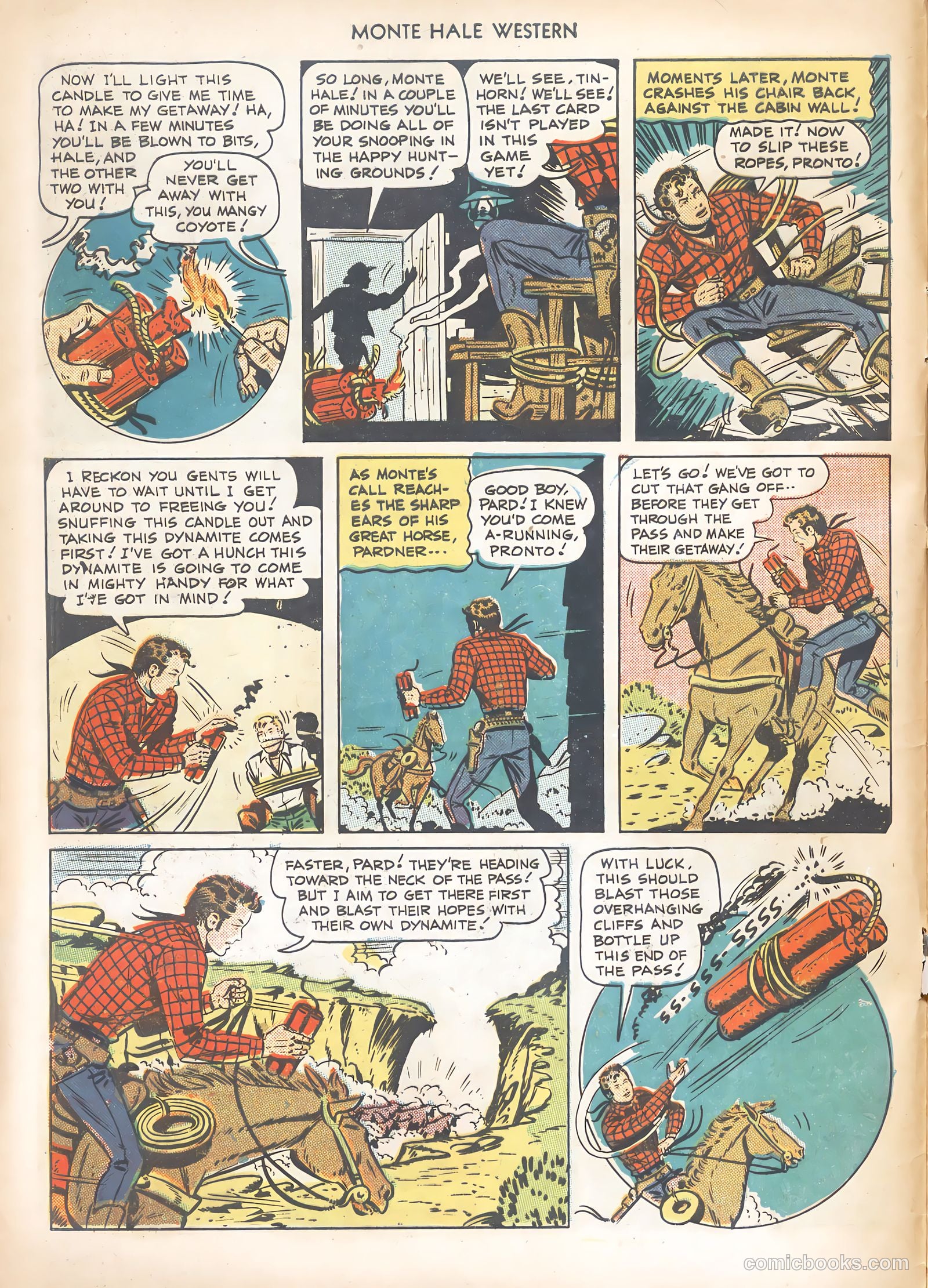 Monte Hale Western #49 — page 8 of 36