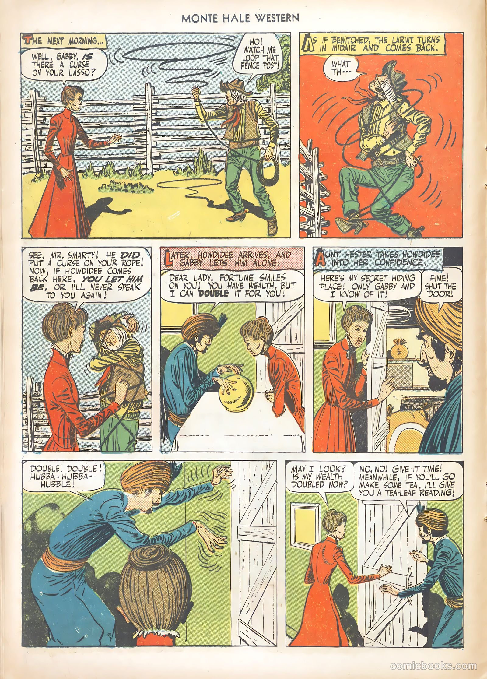 Monte Hale Western #49 — page 16 of 36