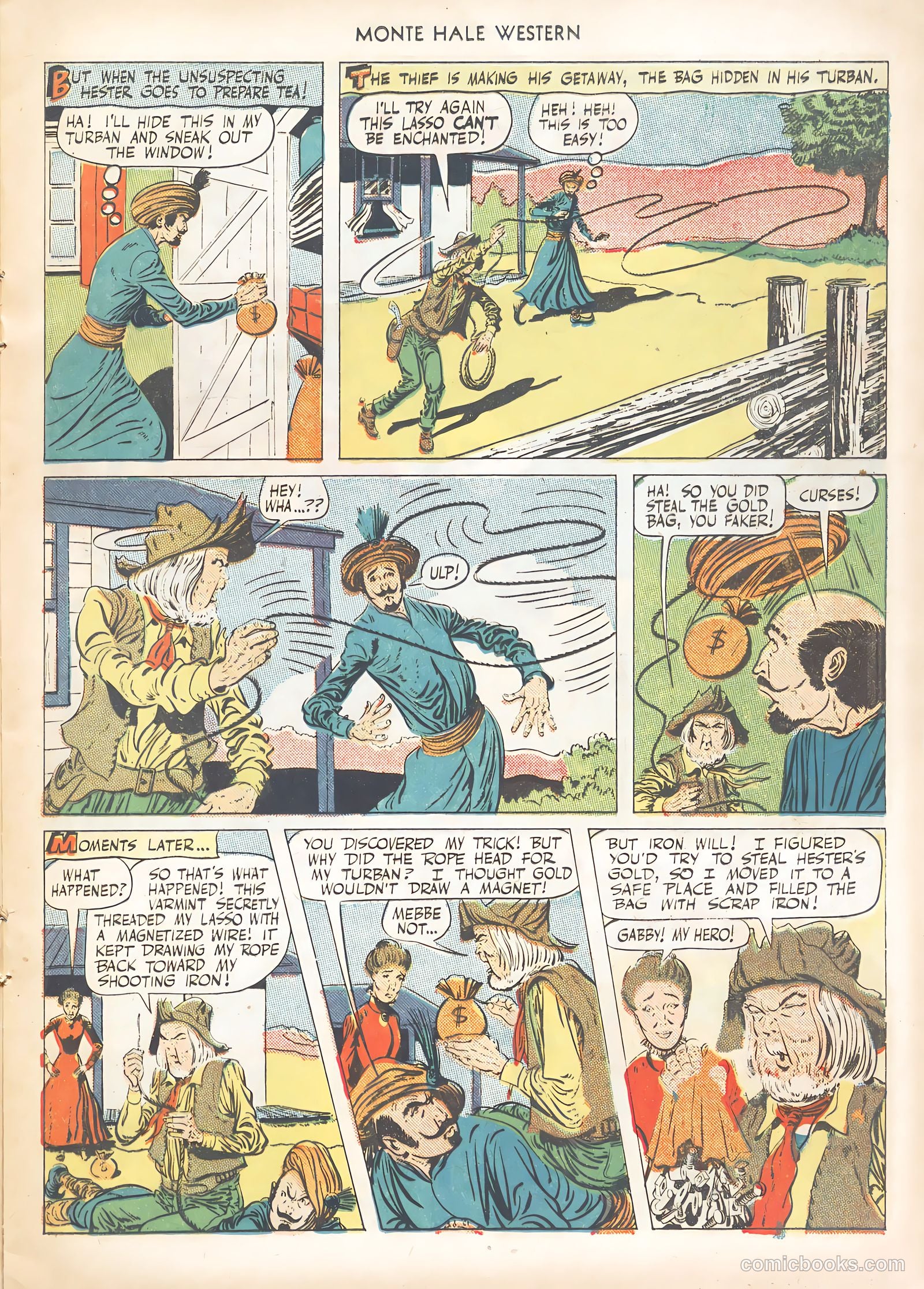 Monte Hale Western #49 — page 17 of 36