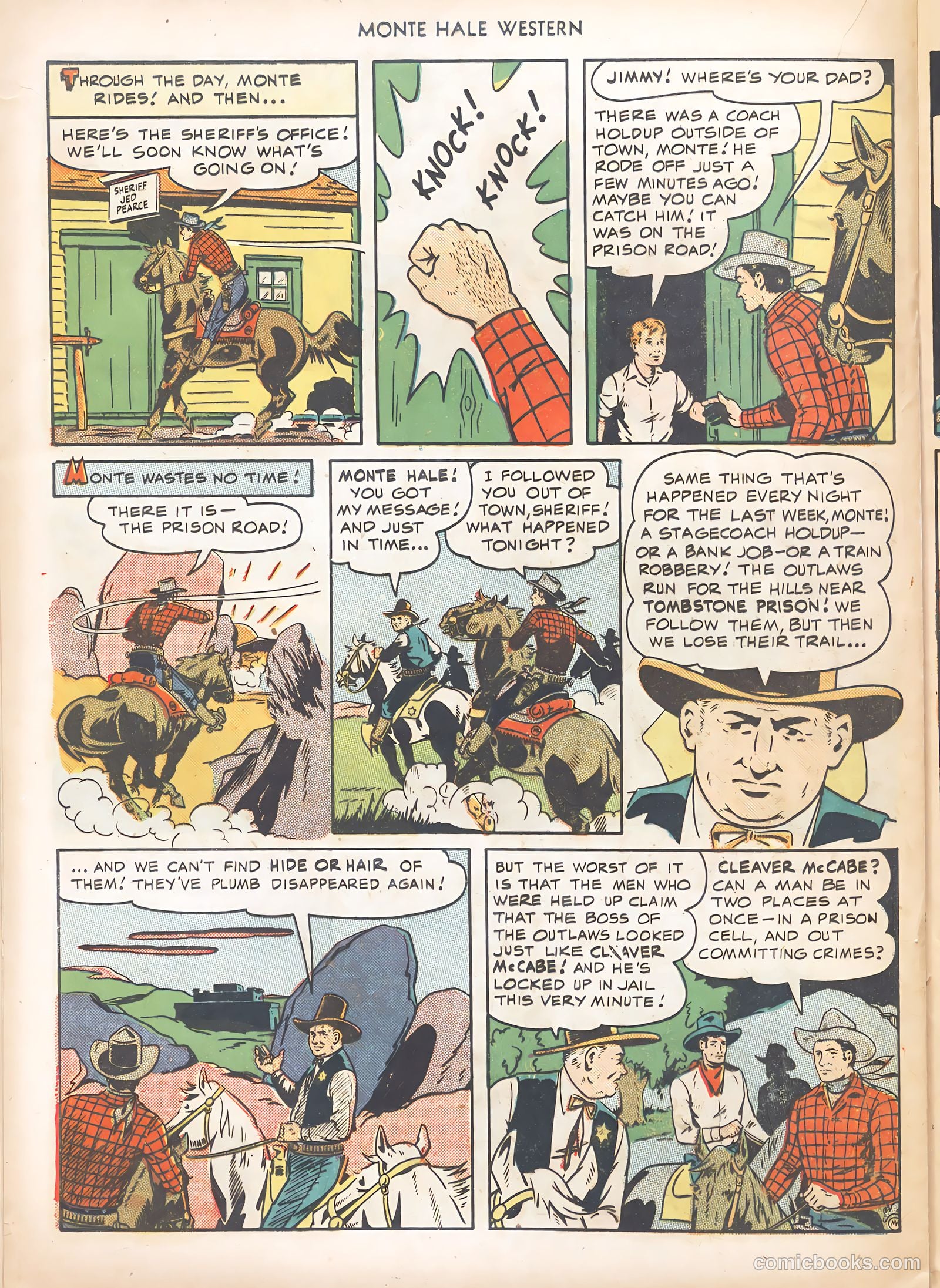 Monte Hale Western #49 — page 20 of 36