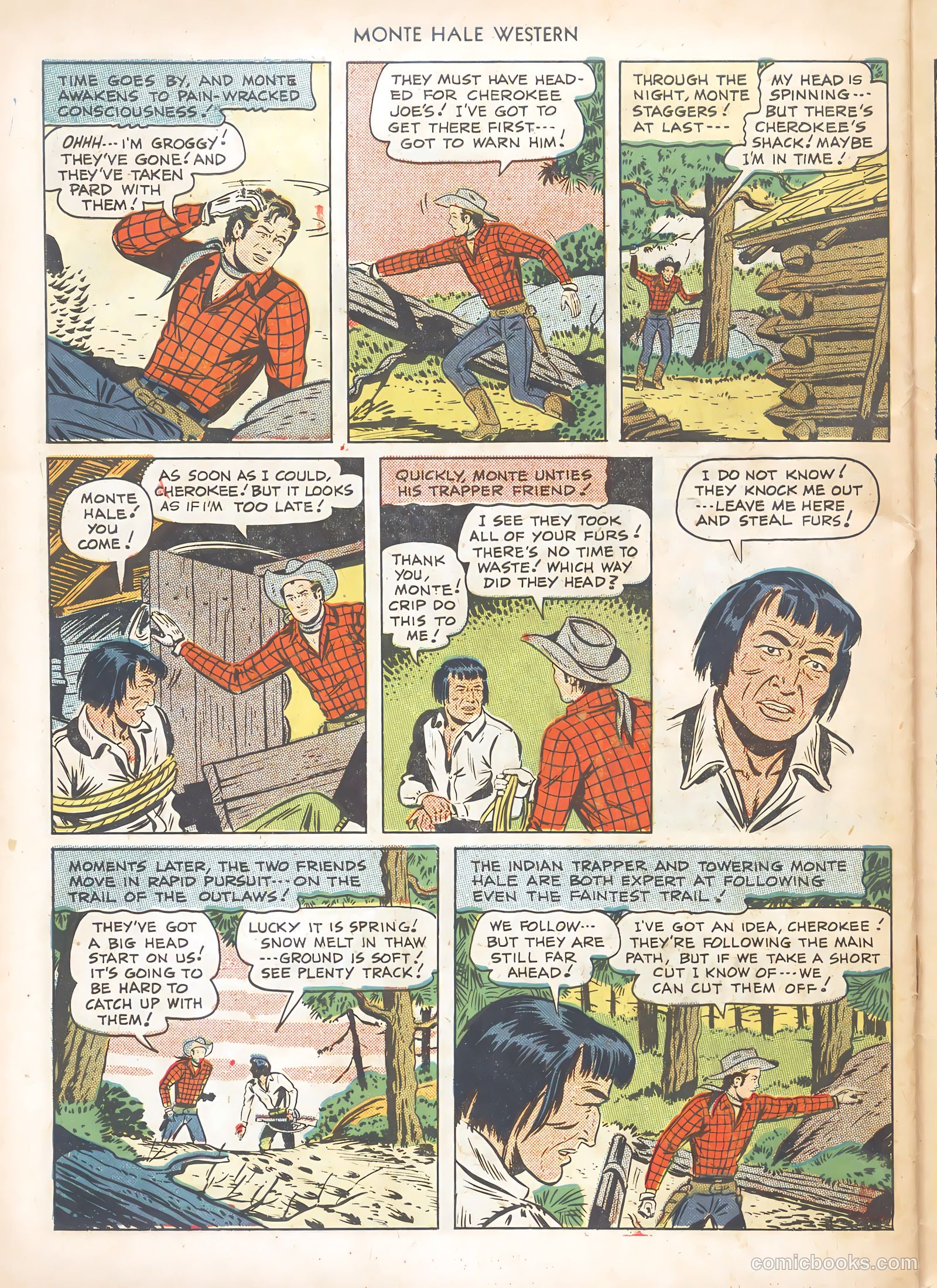 Monte Hale Western #49 — page 30 of 36