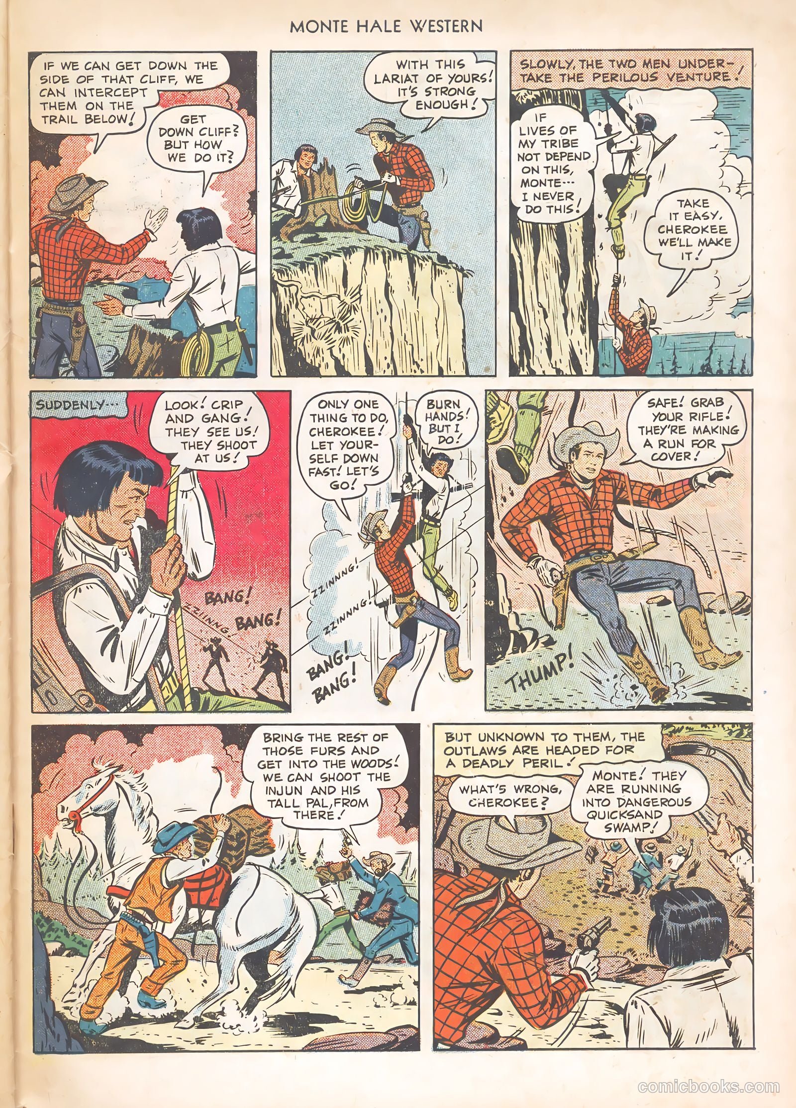 Monte Hale Western #49 — page 31 of 36
