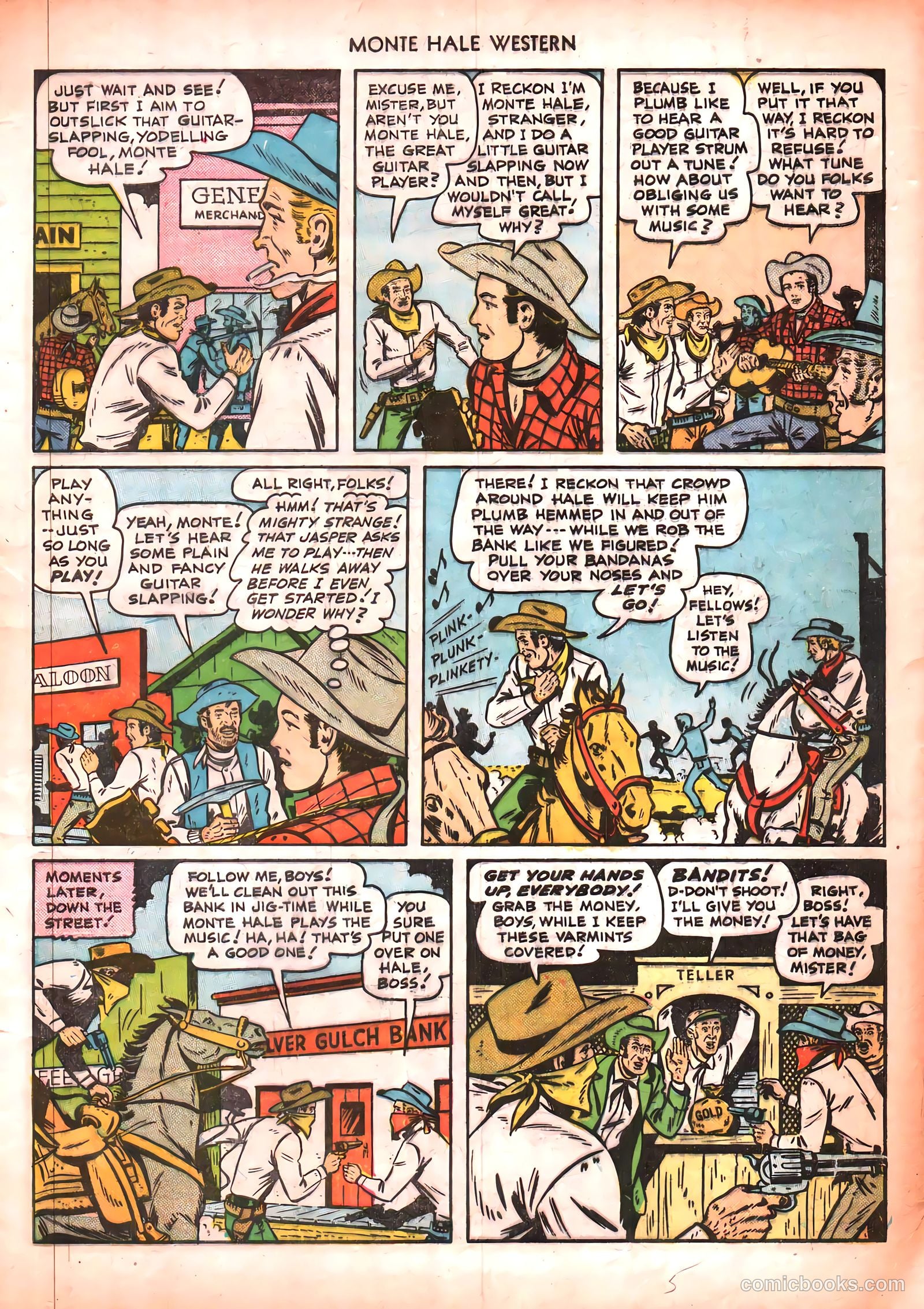 Monte Hale Western #50 — page 5 of 52