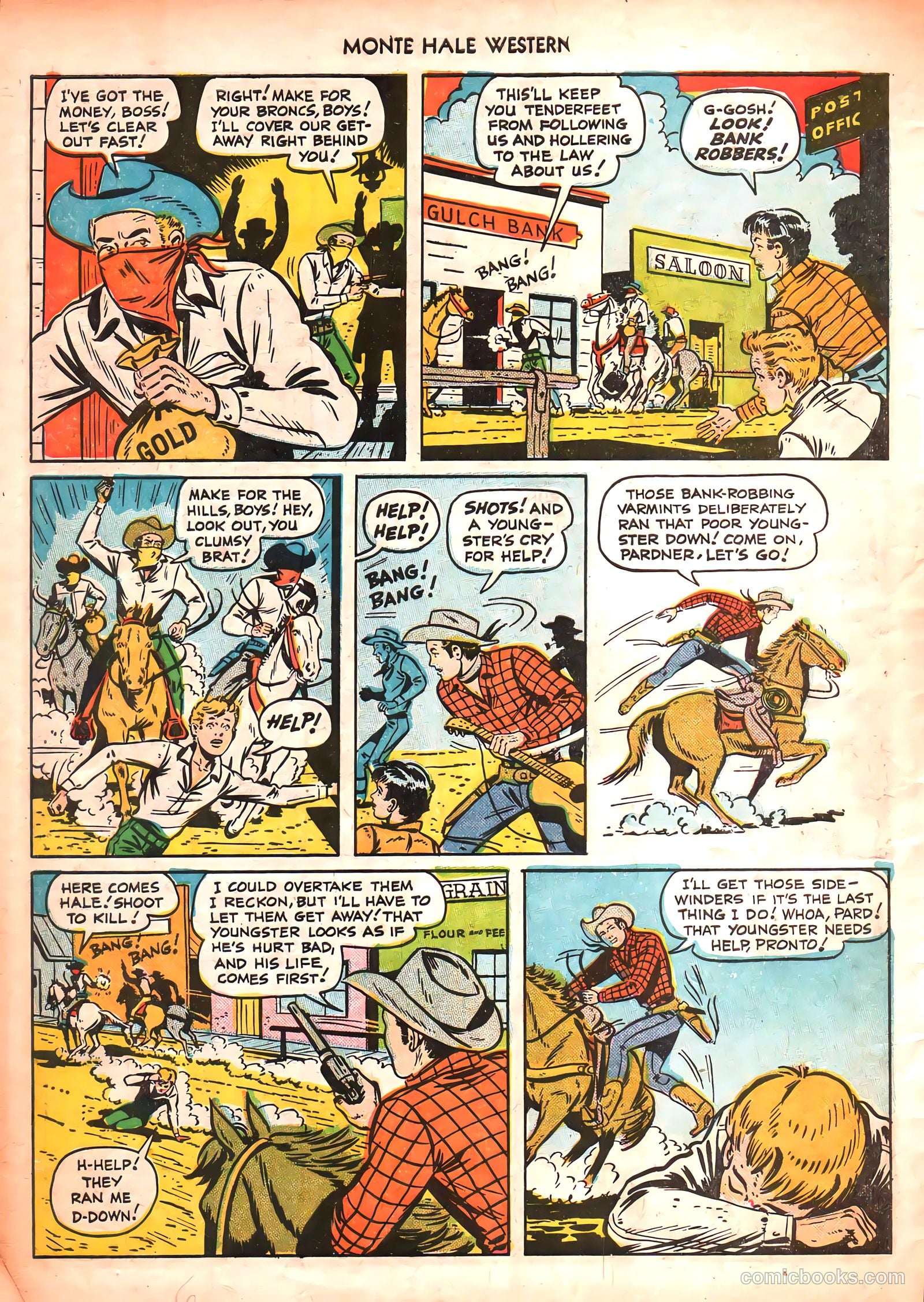 Monte Hale Western #50 — page 6 of 52