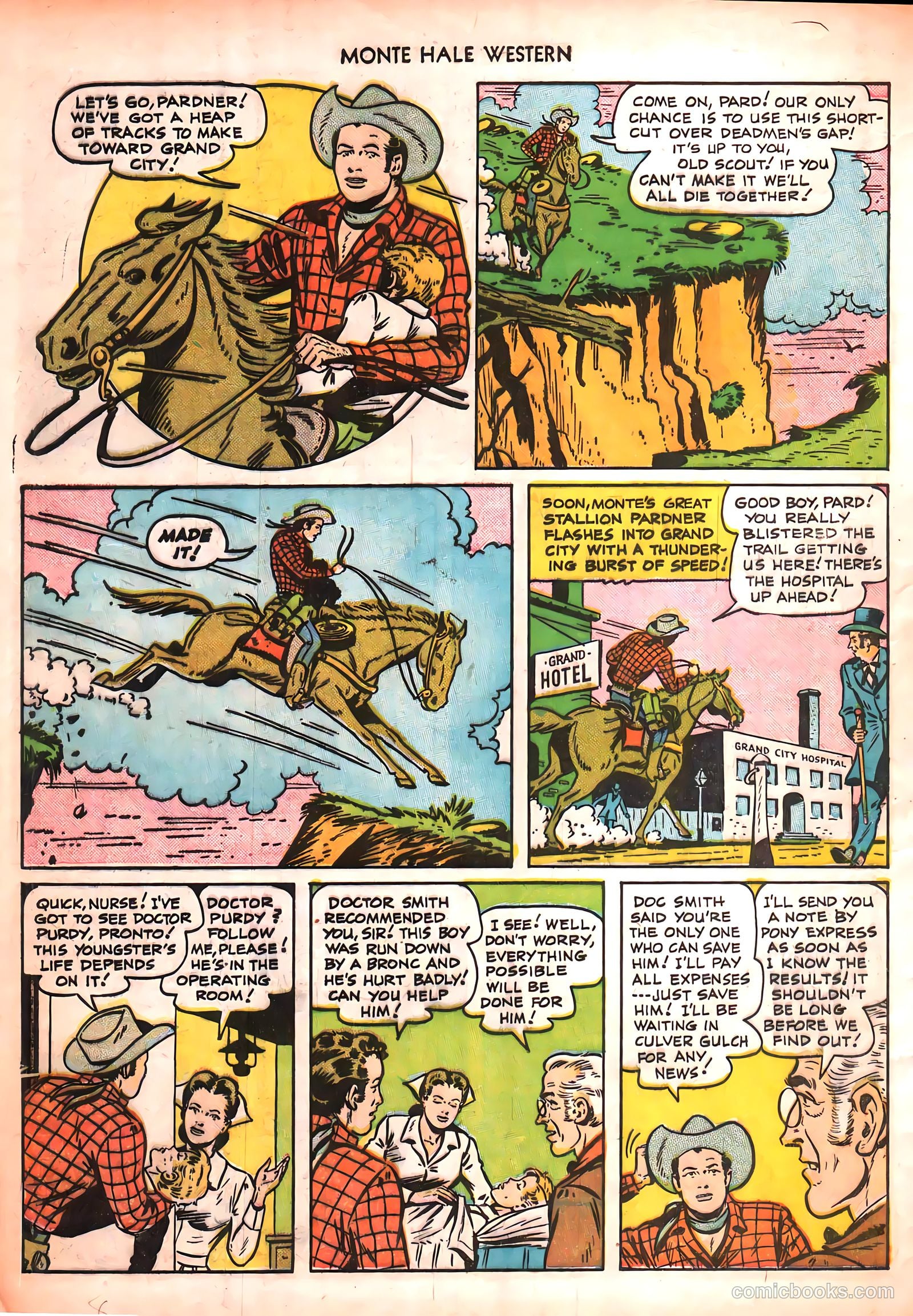 Monte Hale Western #50 — page 8 of 52