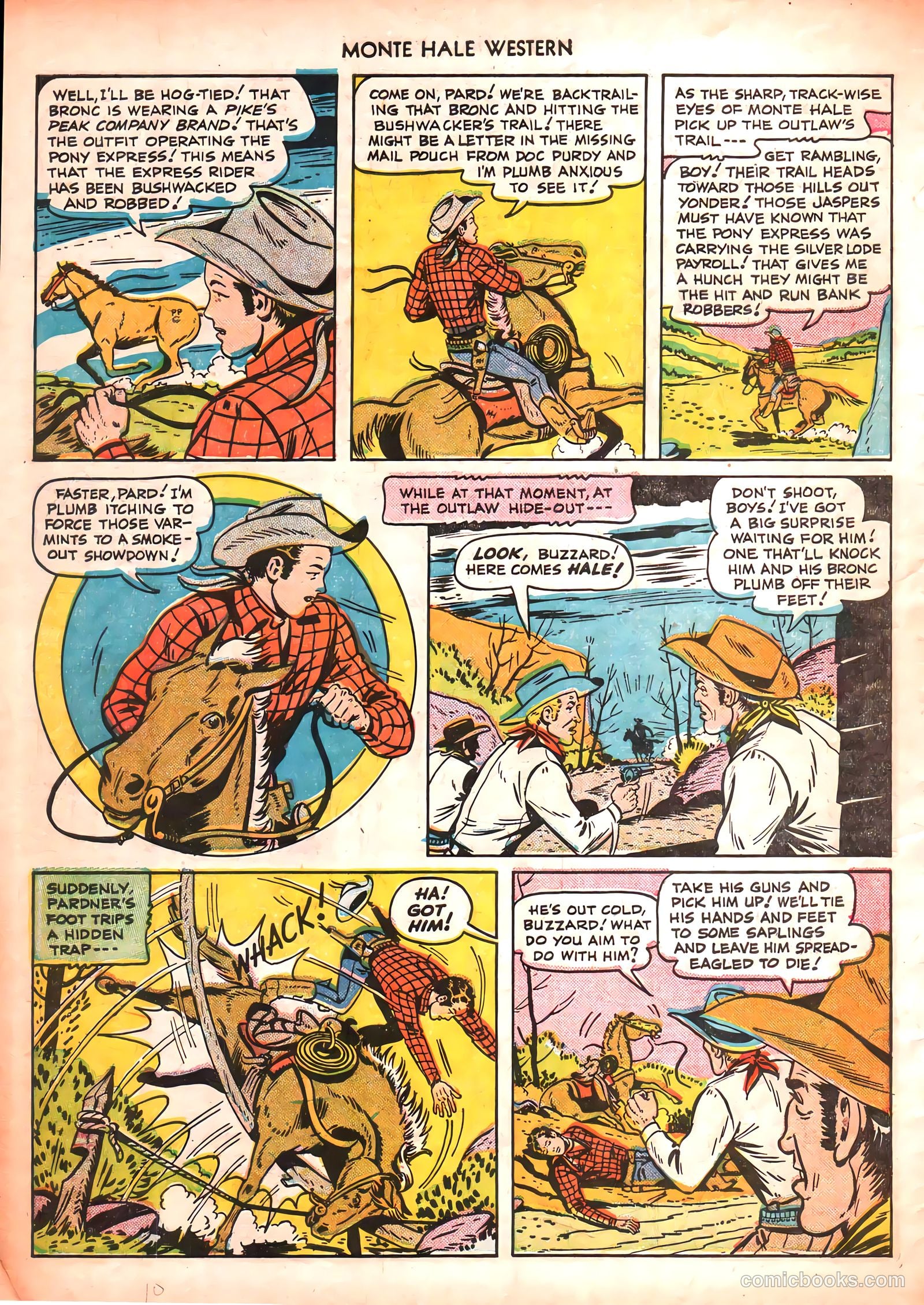Monte Hale Western #50 — page 10 of 52