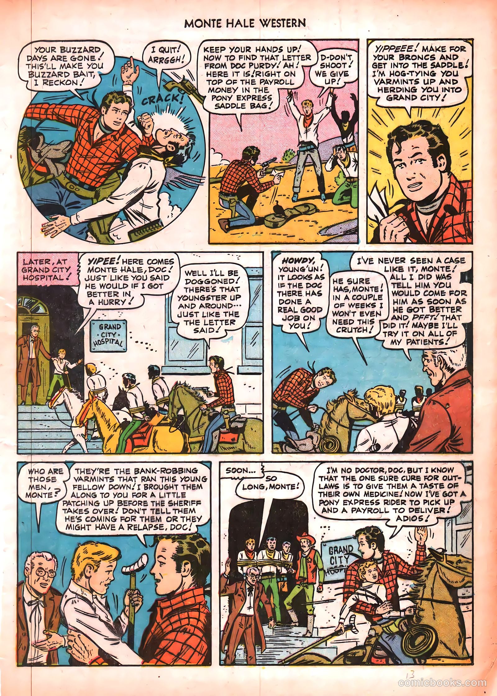 Monte Hale Western #50 — page 13 of 52