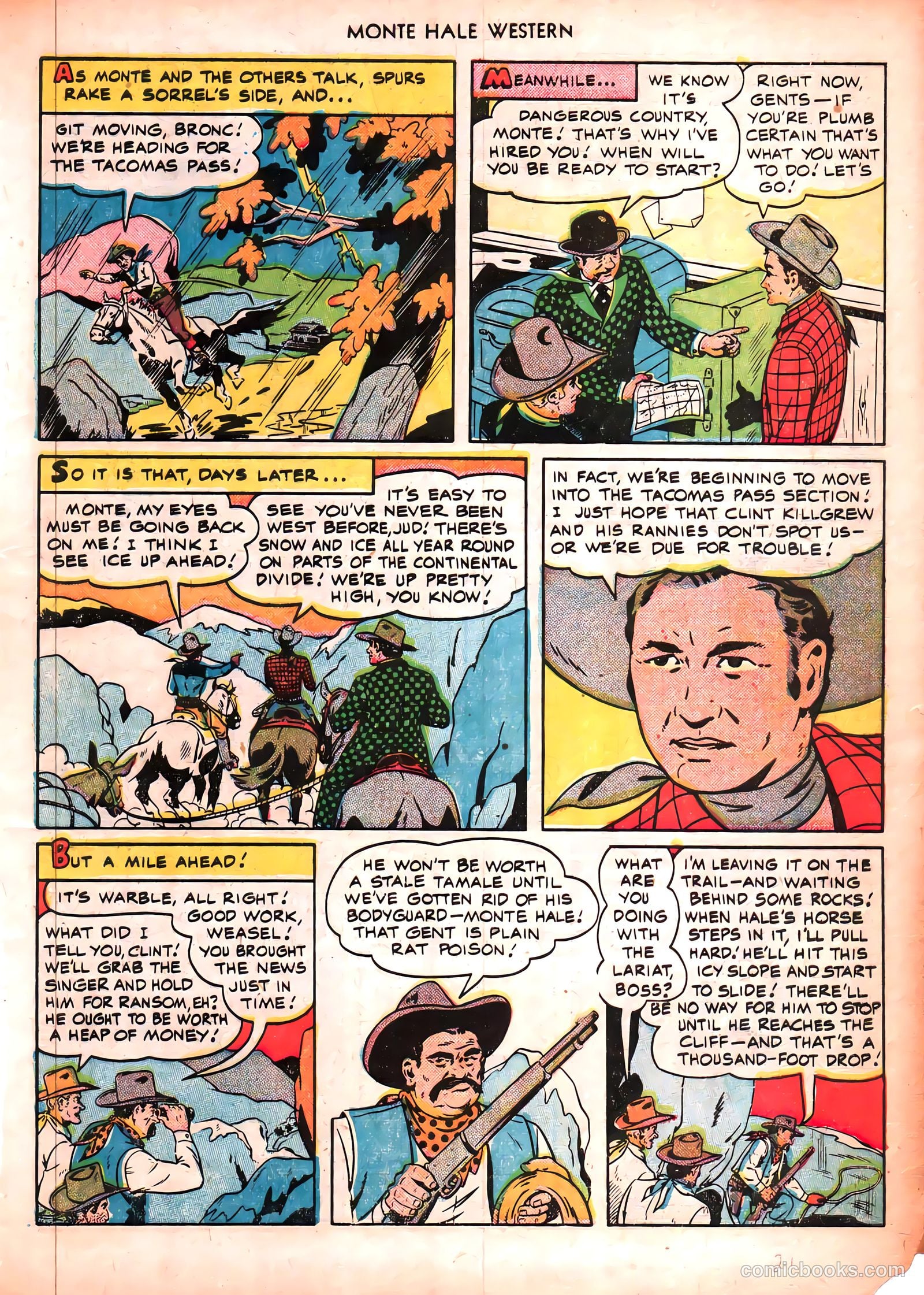 Monte Hale Western #50 — page 21 of 52