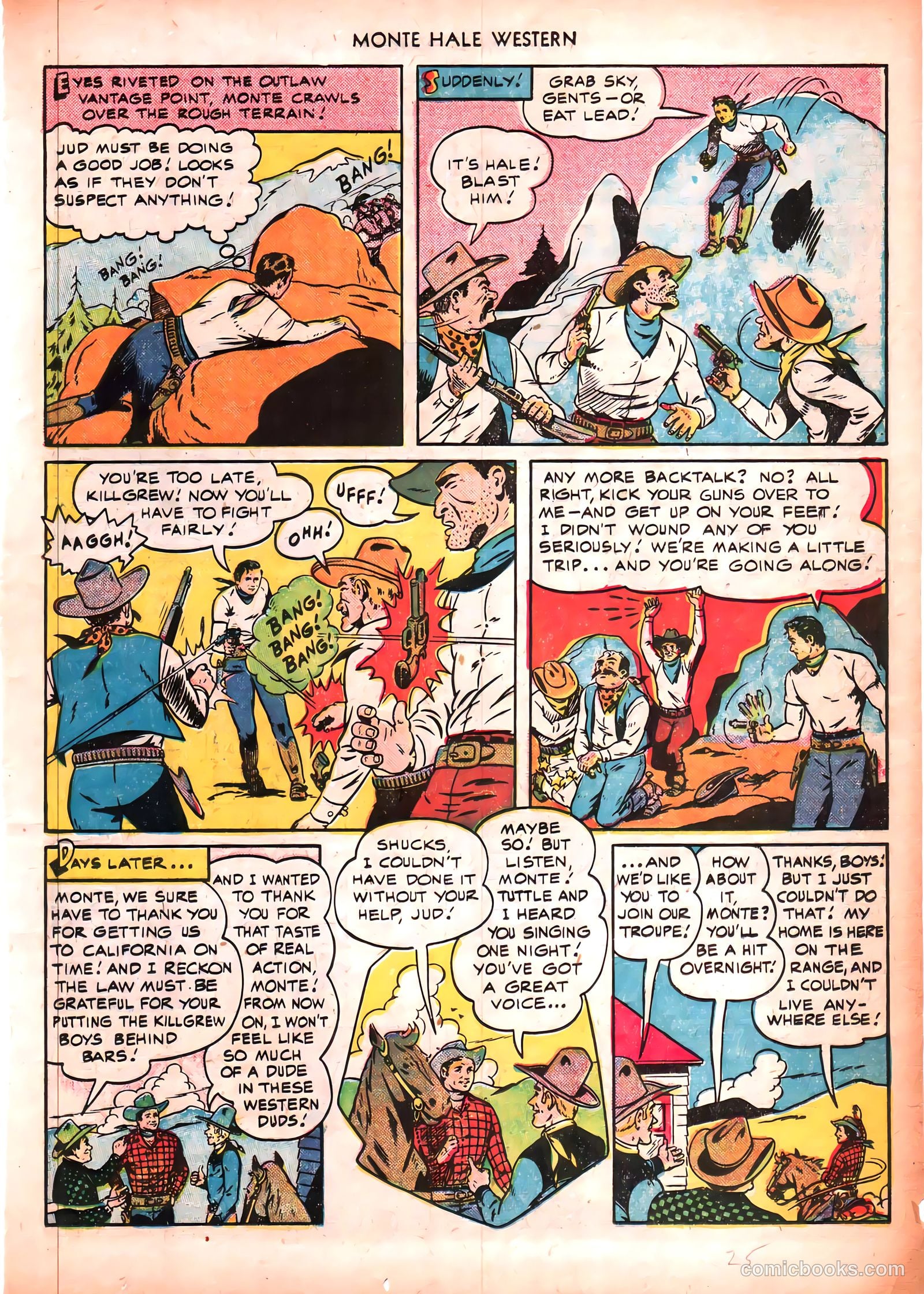 Monte Hale Western #50 — page 25 of 52