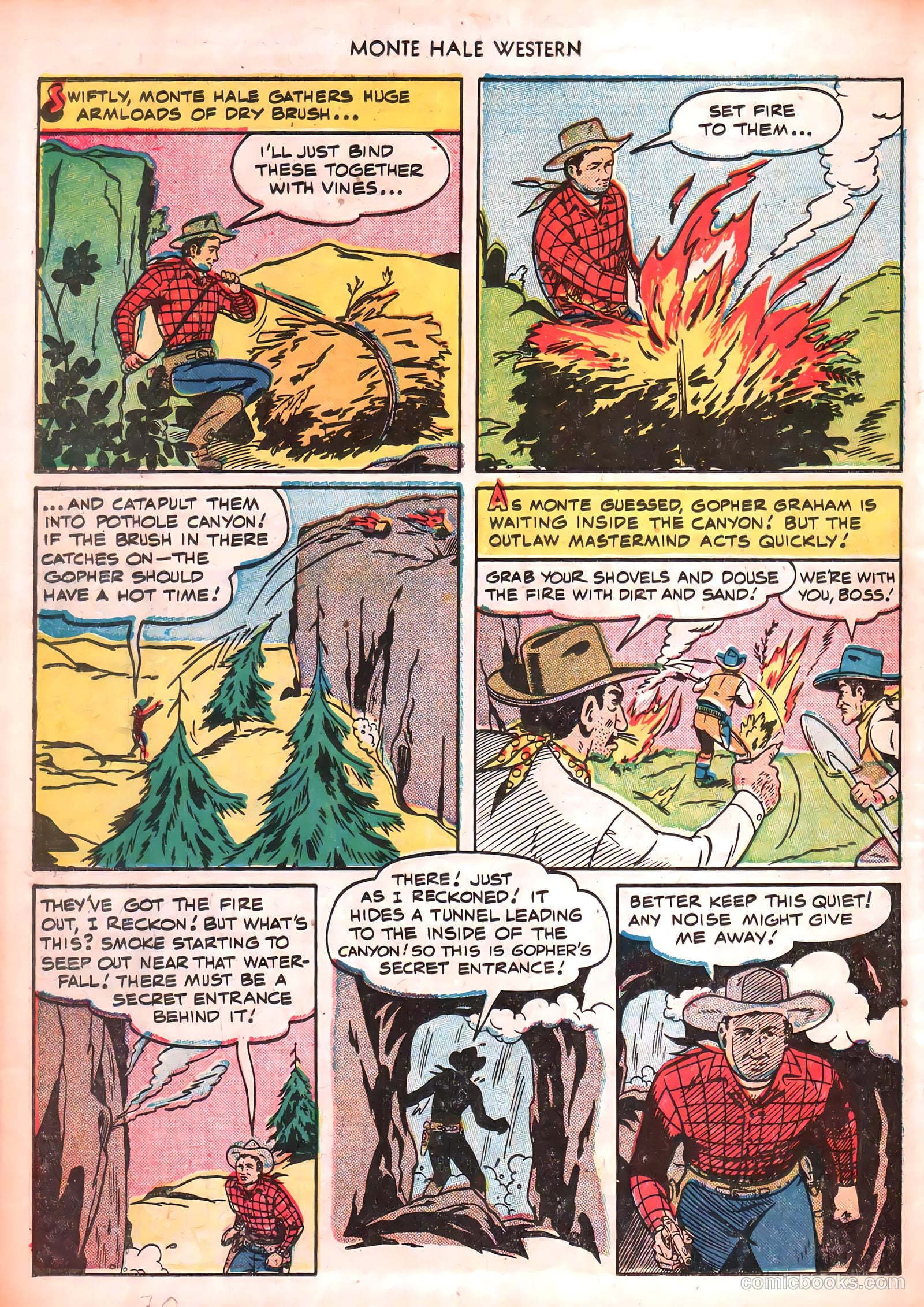 Monte Hale Western #50 — page 30 of 52