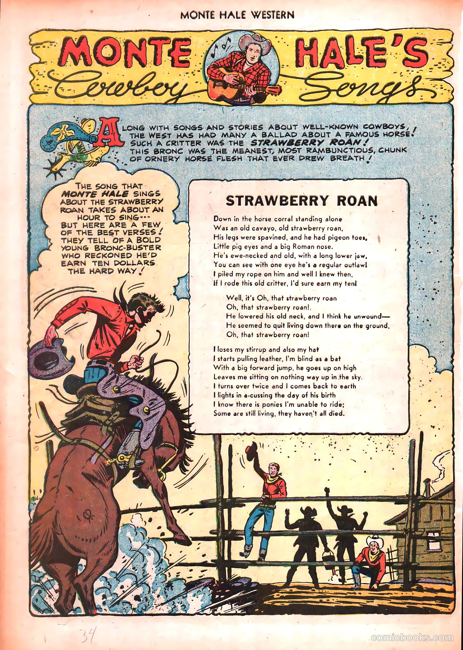 Monte Hale Western #50 — page 34 of 52