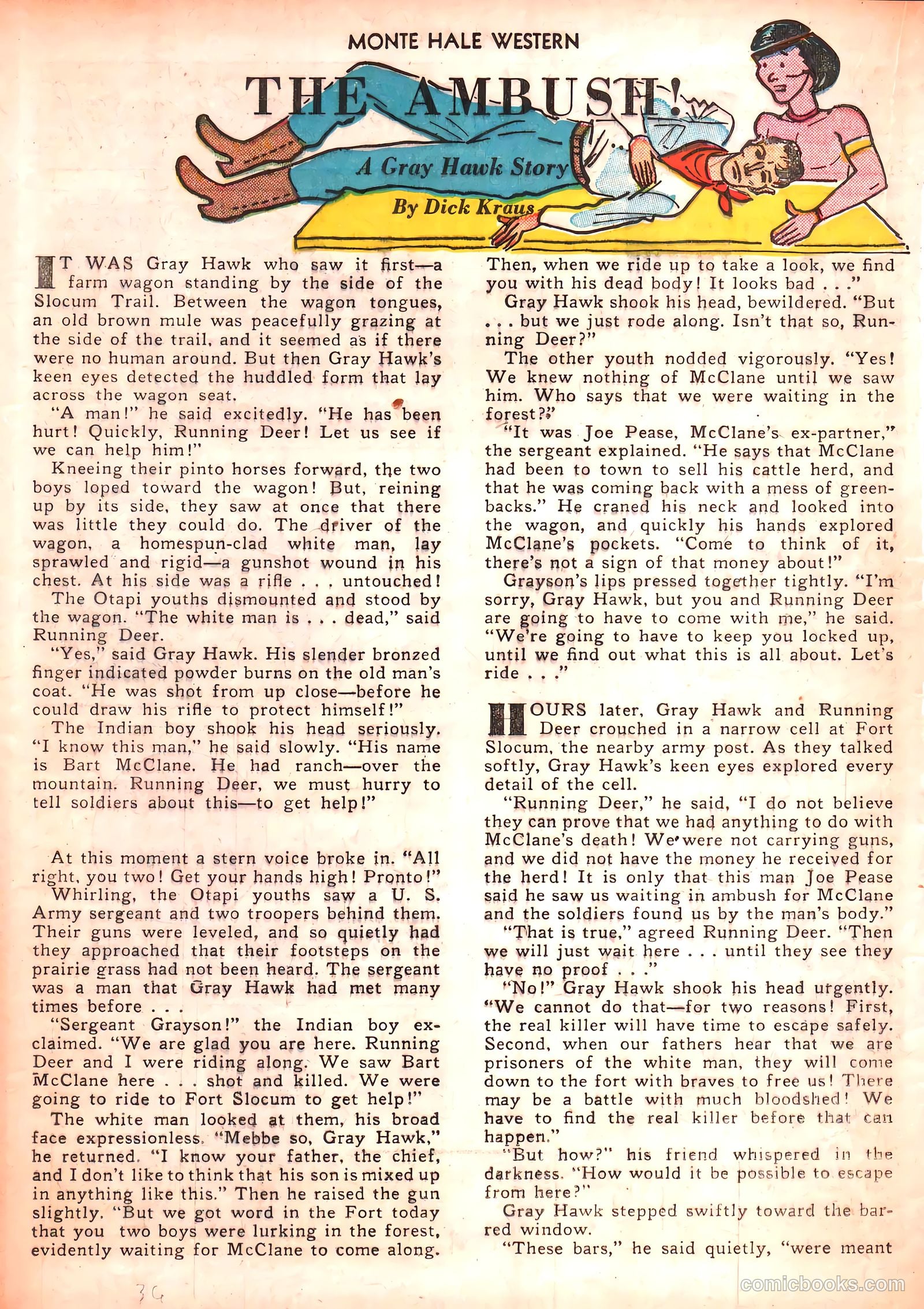 Monte Hale Western #50 — page 36 of 52