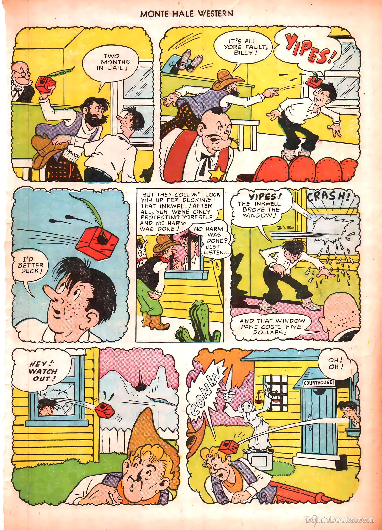 Monte Hale Western #50 — page 39 of 52