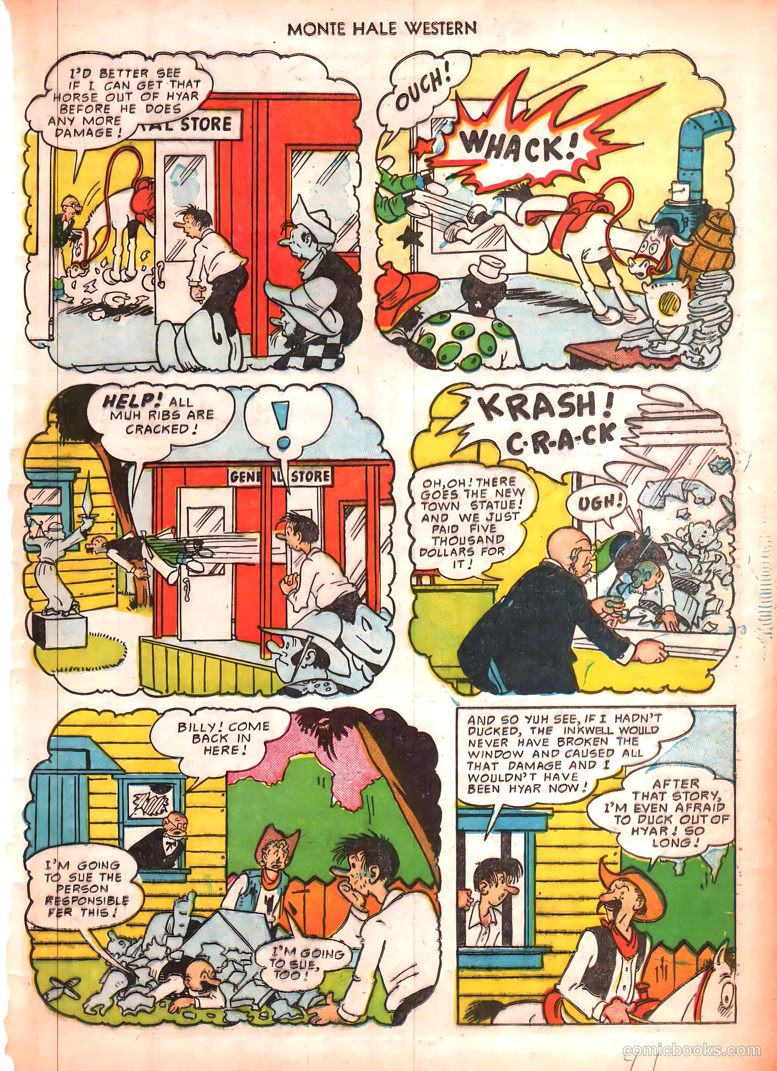 Monte Hale Western #50 — page 41 of 52
