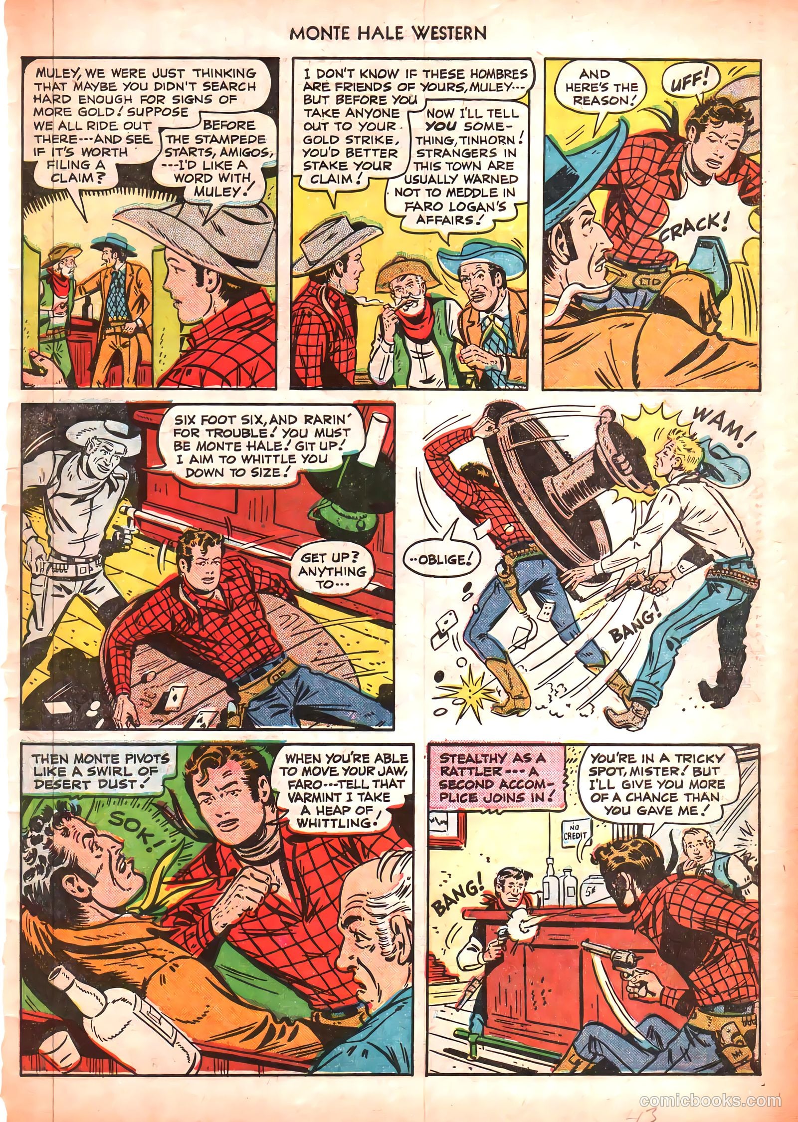Monte Hale Western #50 — page 43 of 52
