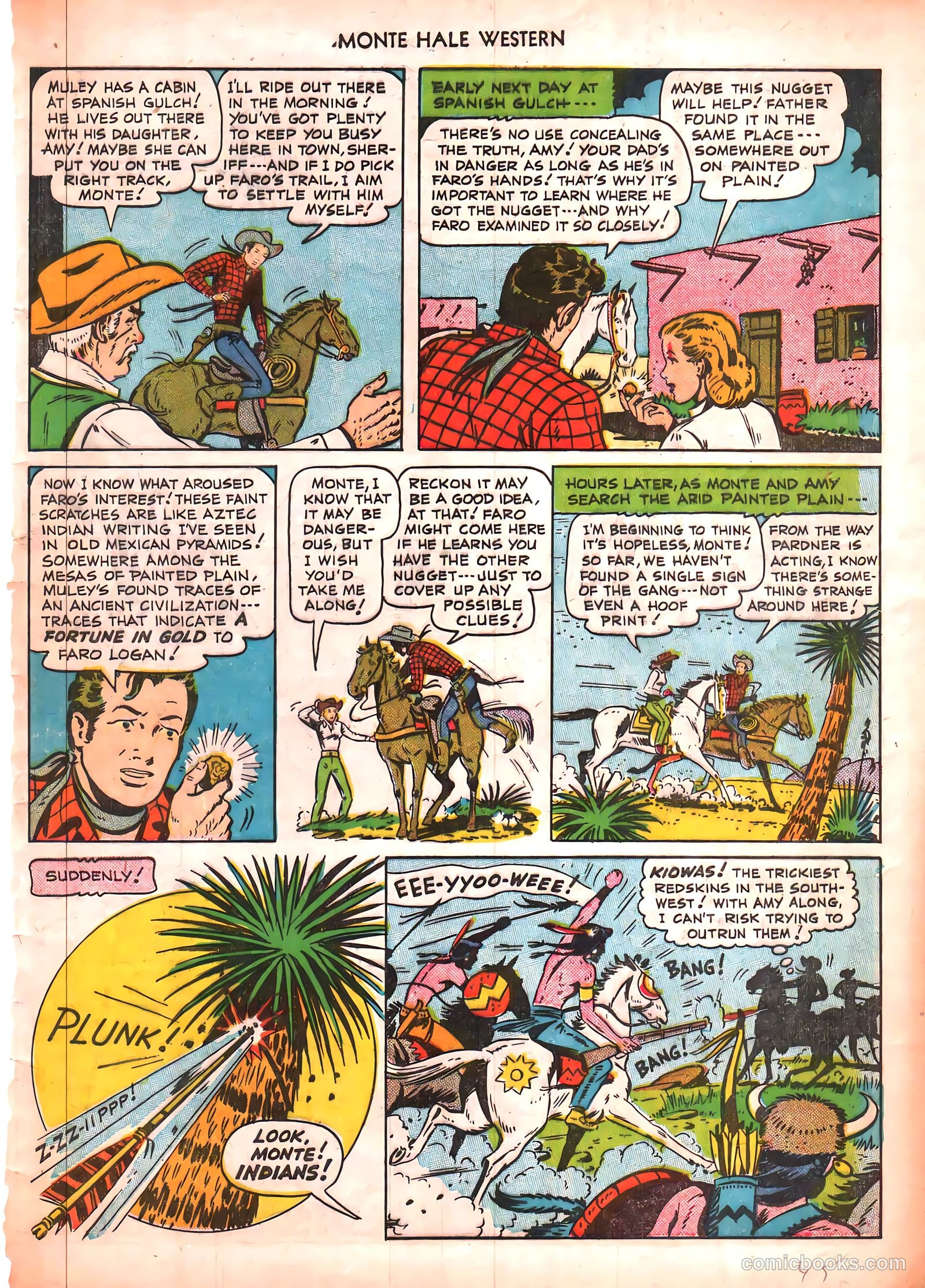 Monte Hale Western #50 — page 45 of 52