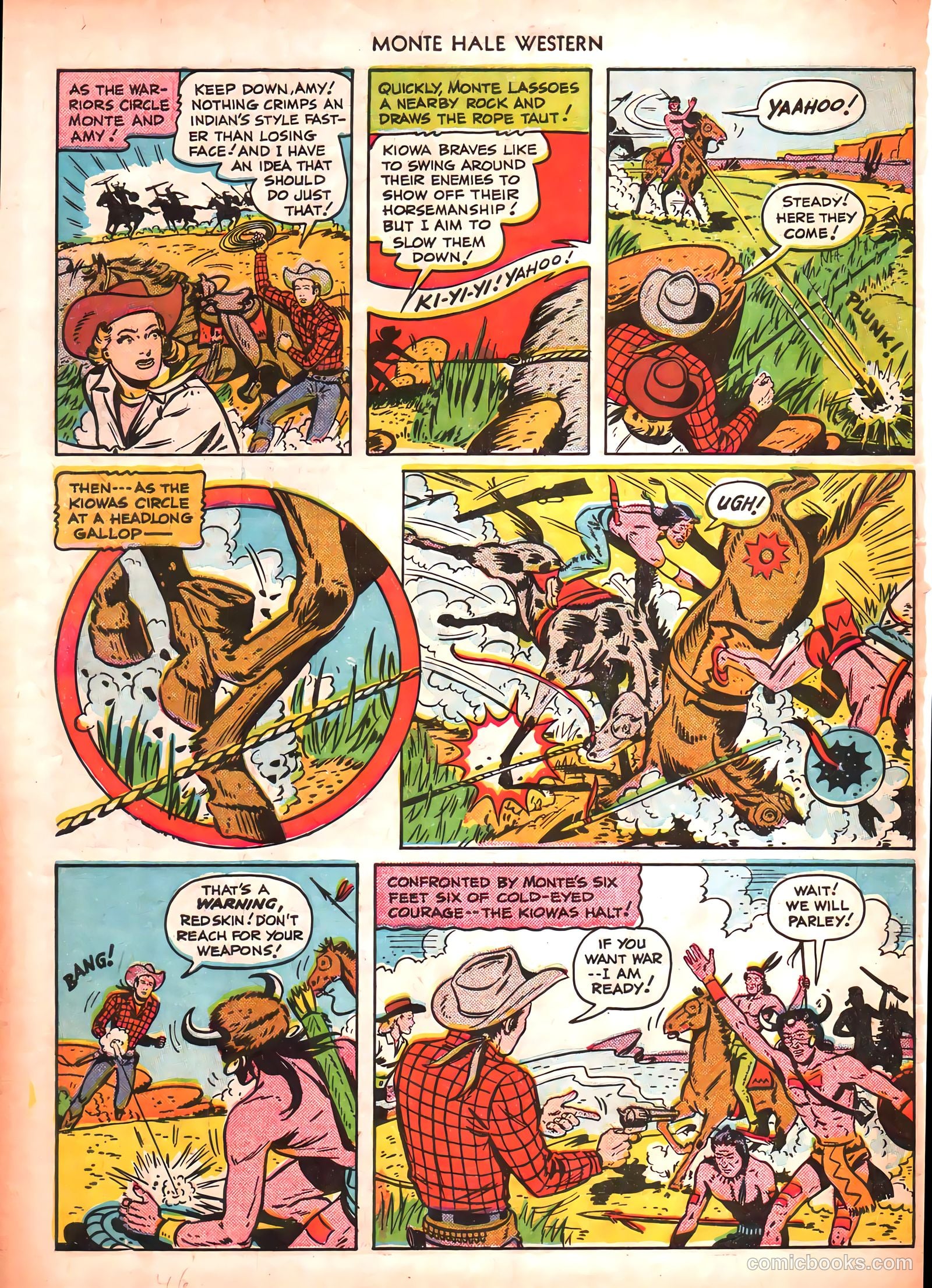 Monte Hale Western #50 — page 46 of 52