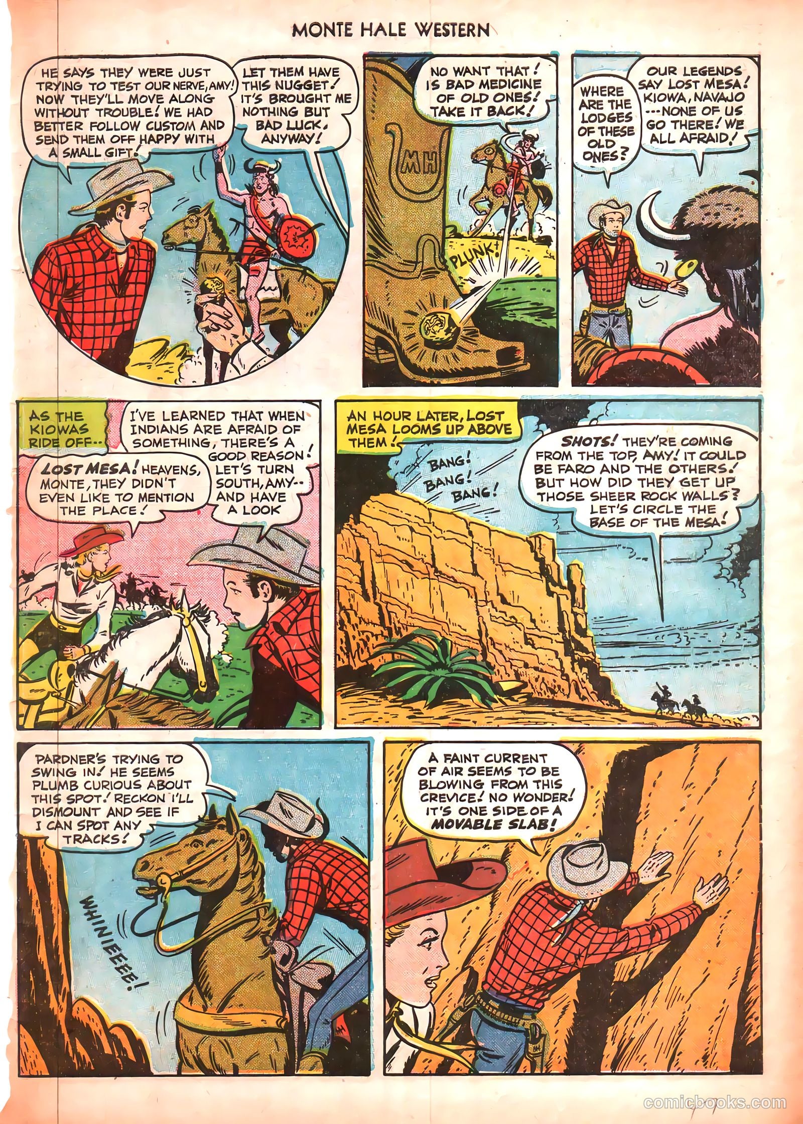 Monte Hale Western #50 — page 47 of 52