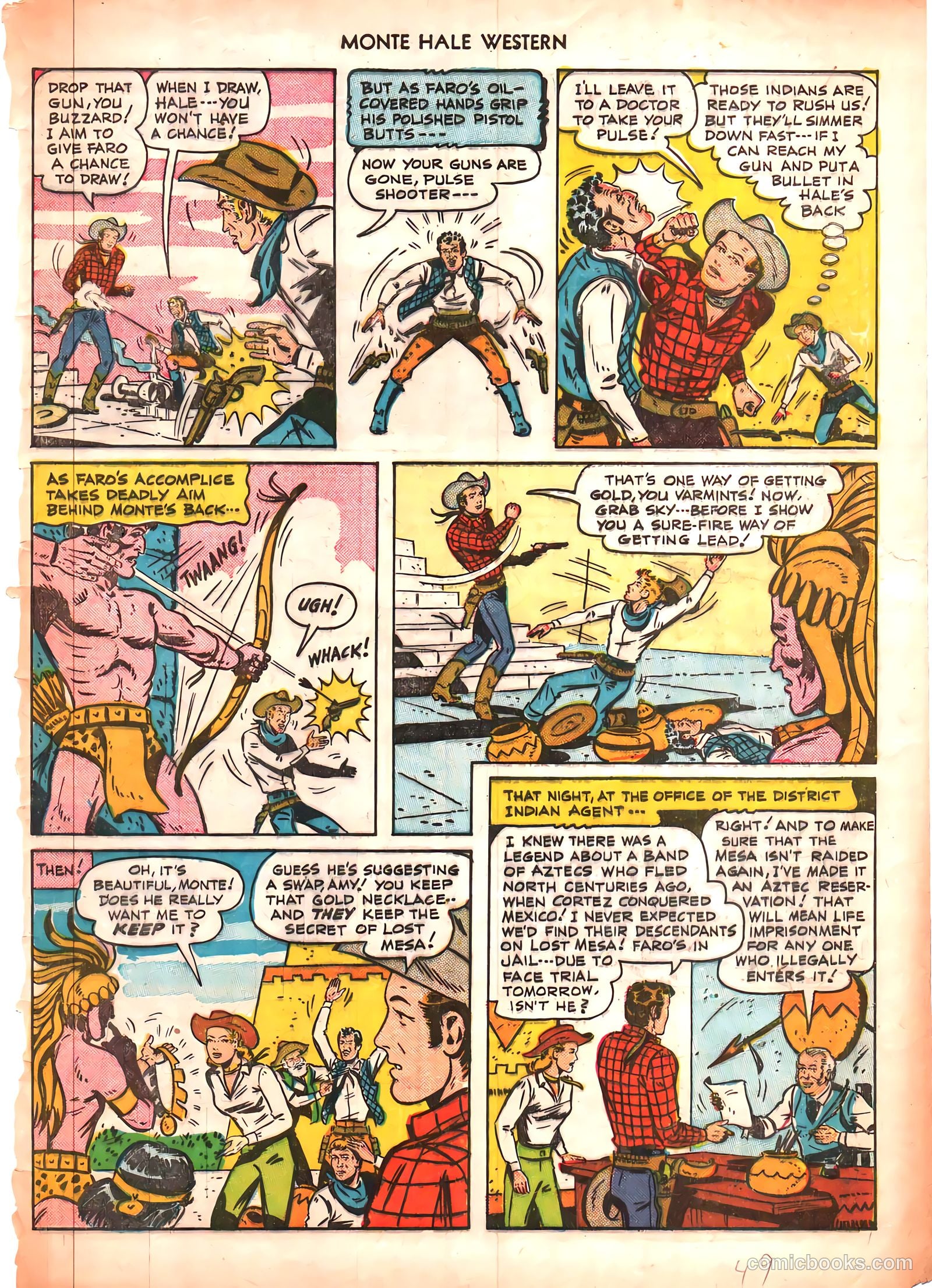 Monte Hale Western #50 — page 49 of 52