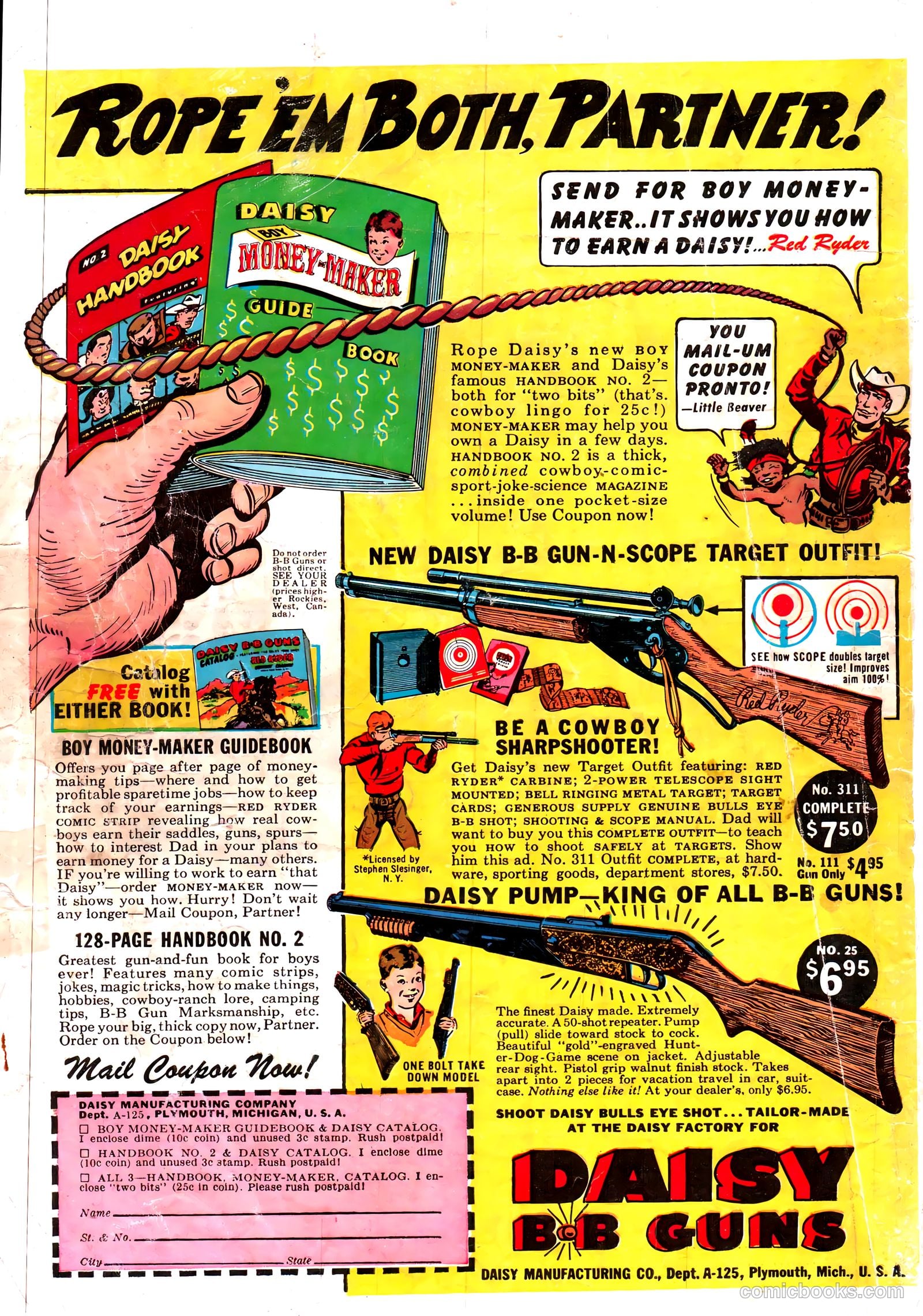 Monte Hale Western #50 — page 52 of 52