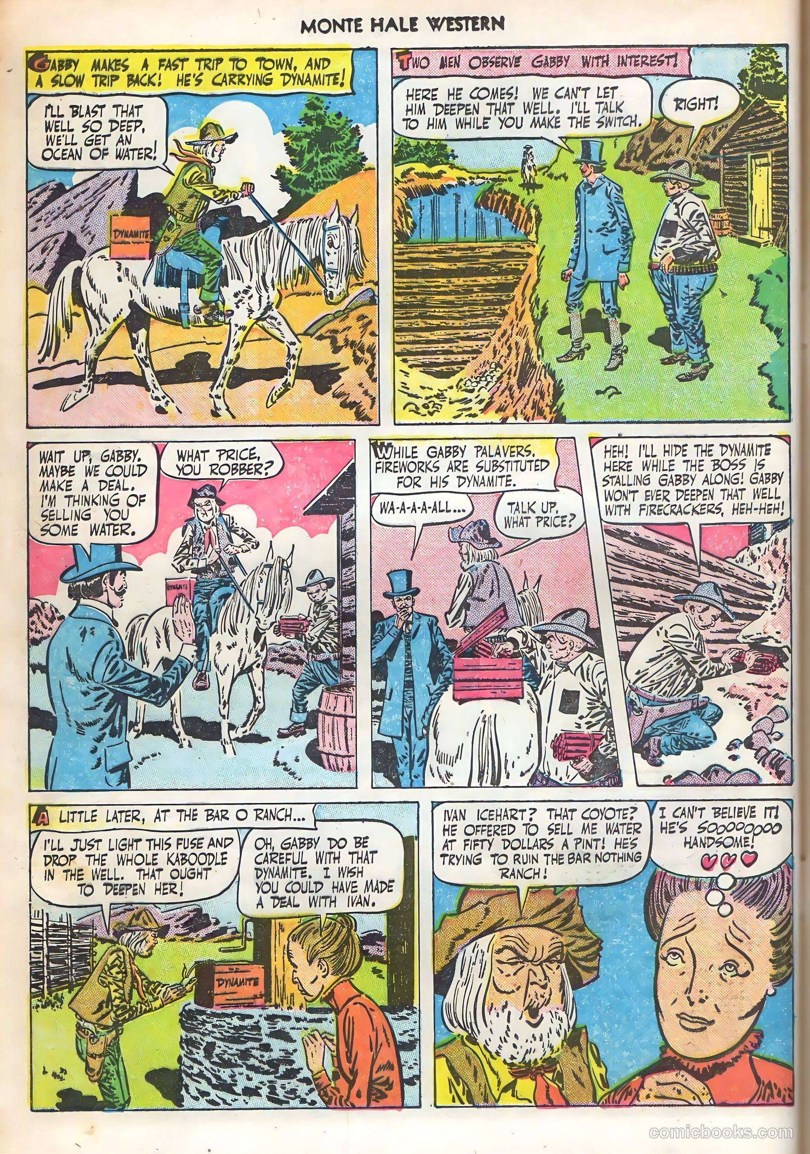 Monte Hale Western #51 — page 16 of 52