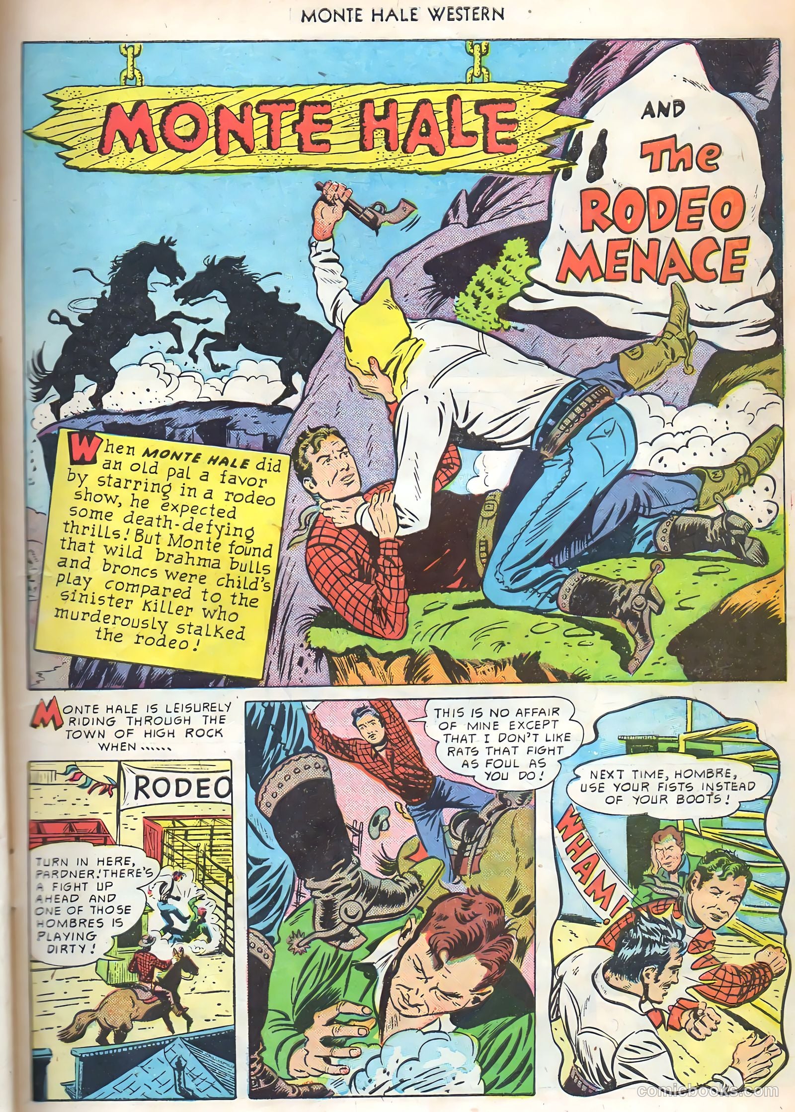 Monte Hale Western #51 — page 19 of 52