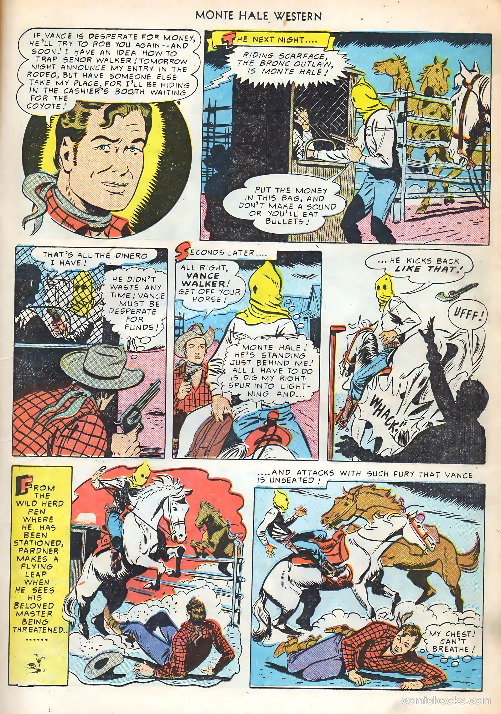 Monte Hale Western #51 — page 23 of 52