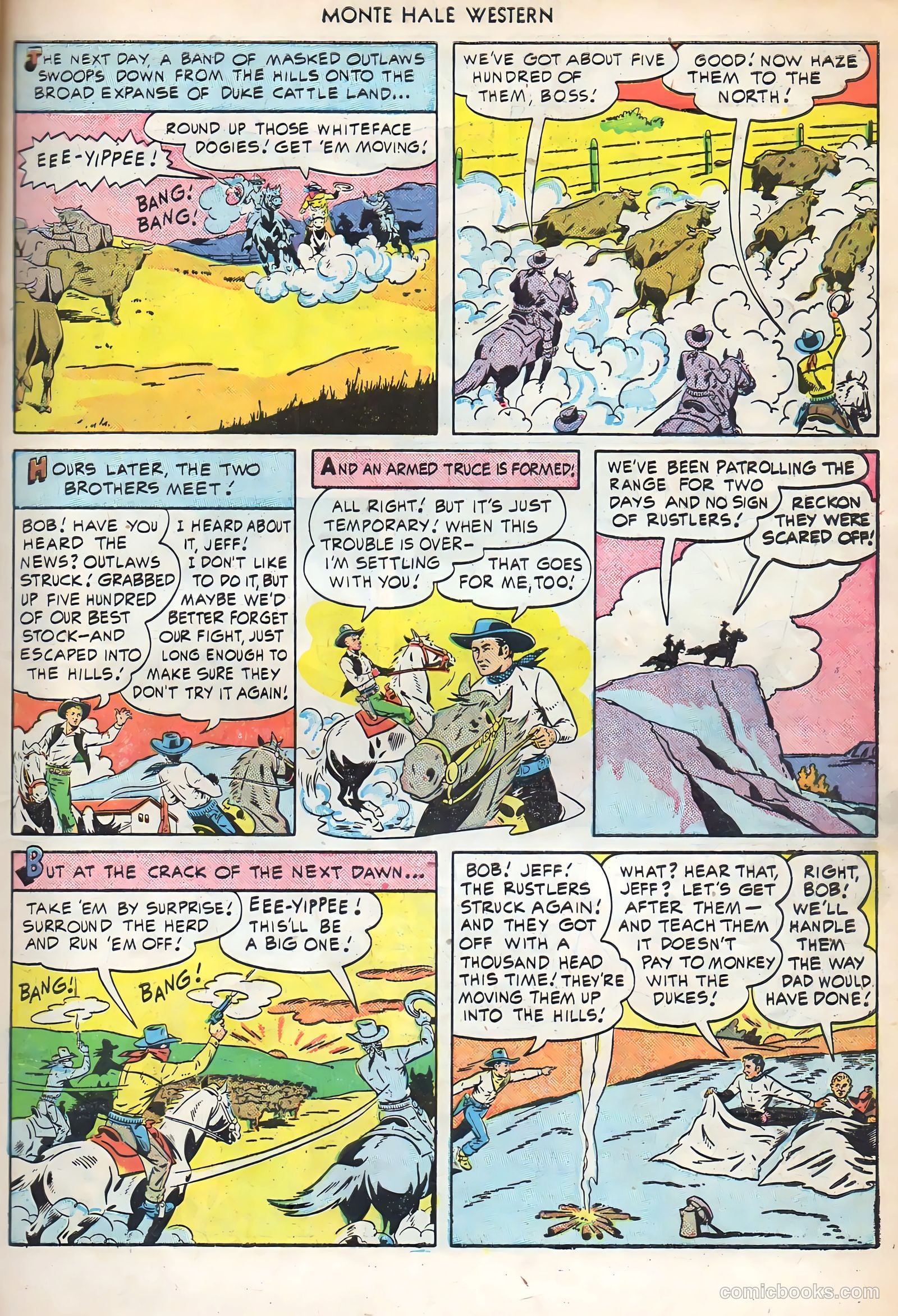 Monte Hale Western #51 — page 31 of 52