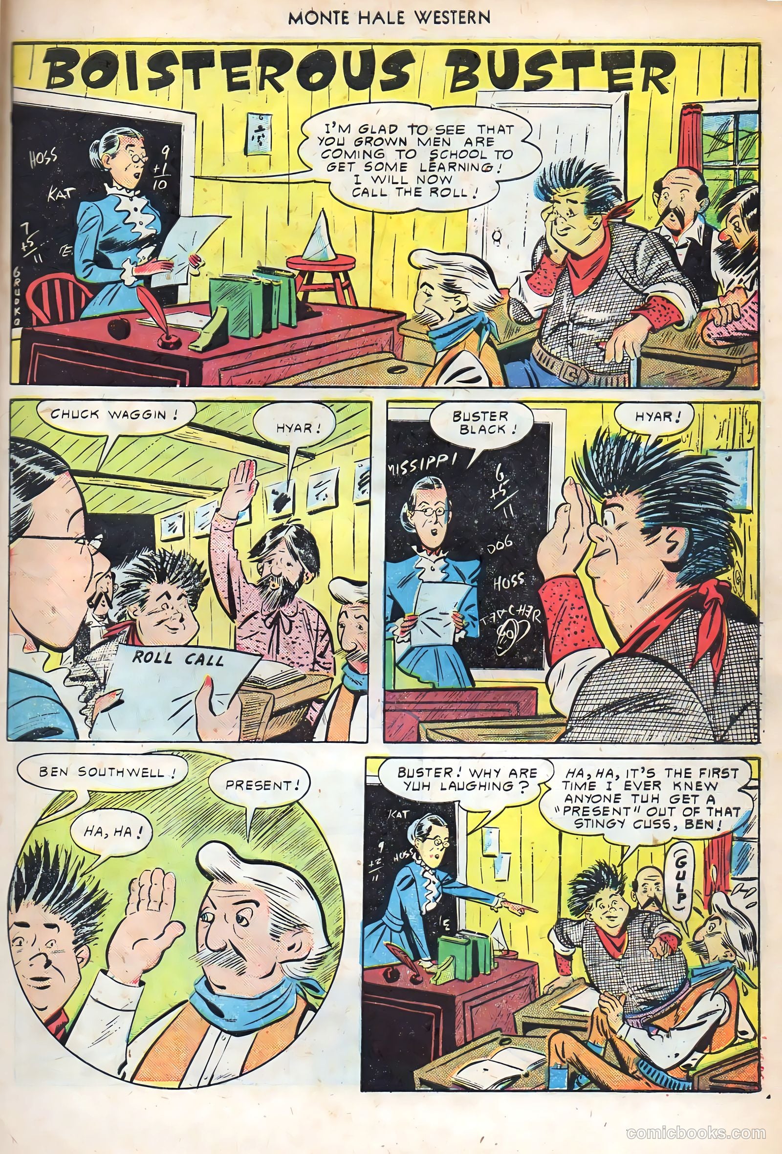 Monte Hale Western #51 — page 33 of 52