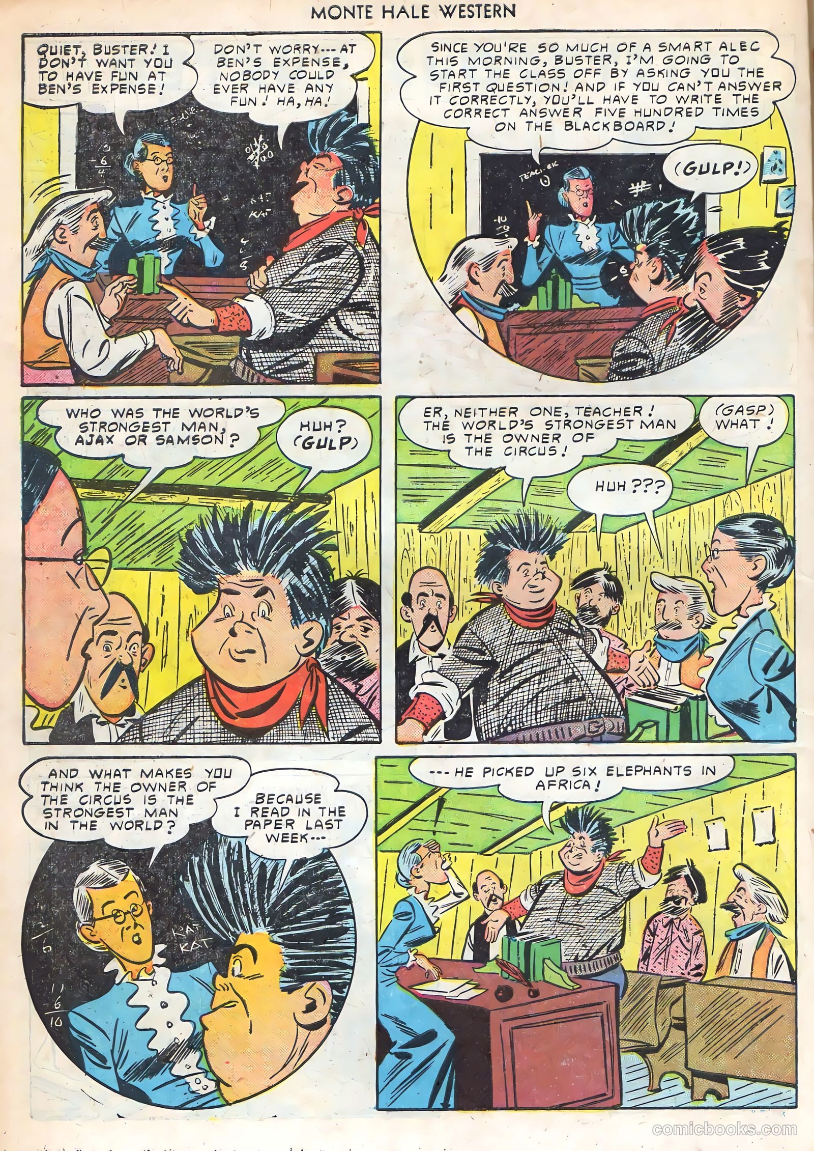 Monte Hale Western #51 — page 34 of 52