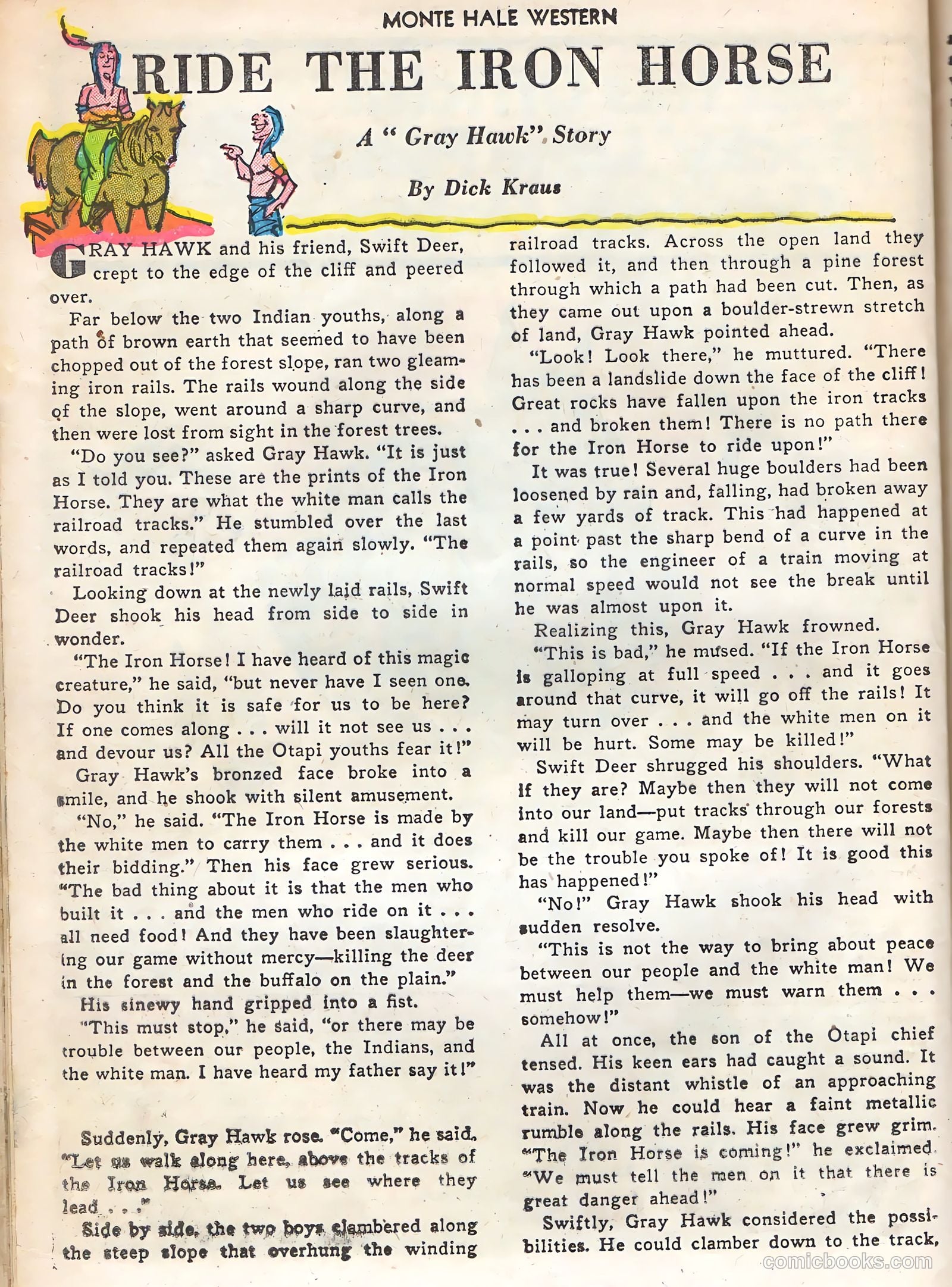 Monte Hale Western #51 — page 36 of 52